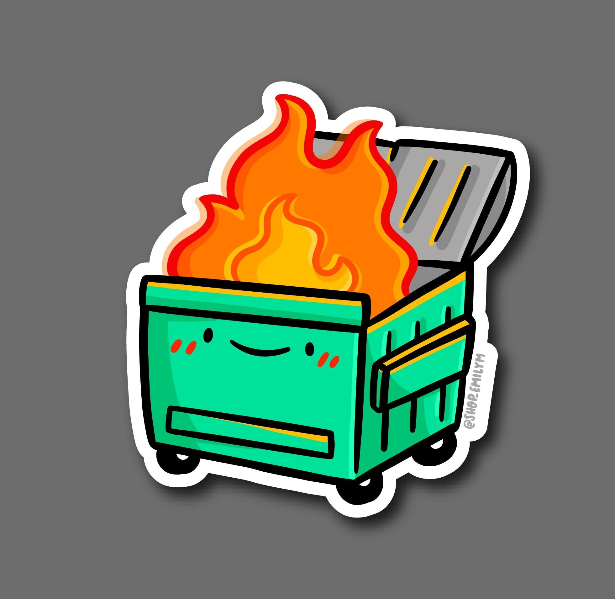Dumpster Fire Magnet