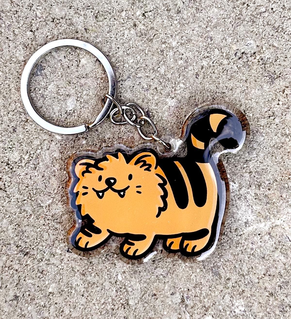 Tiger Keychain (small)