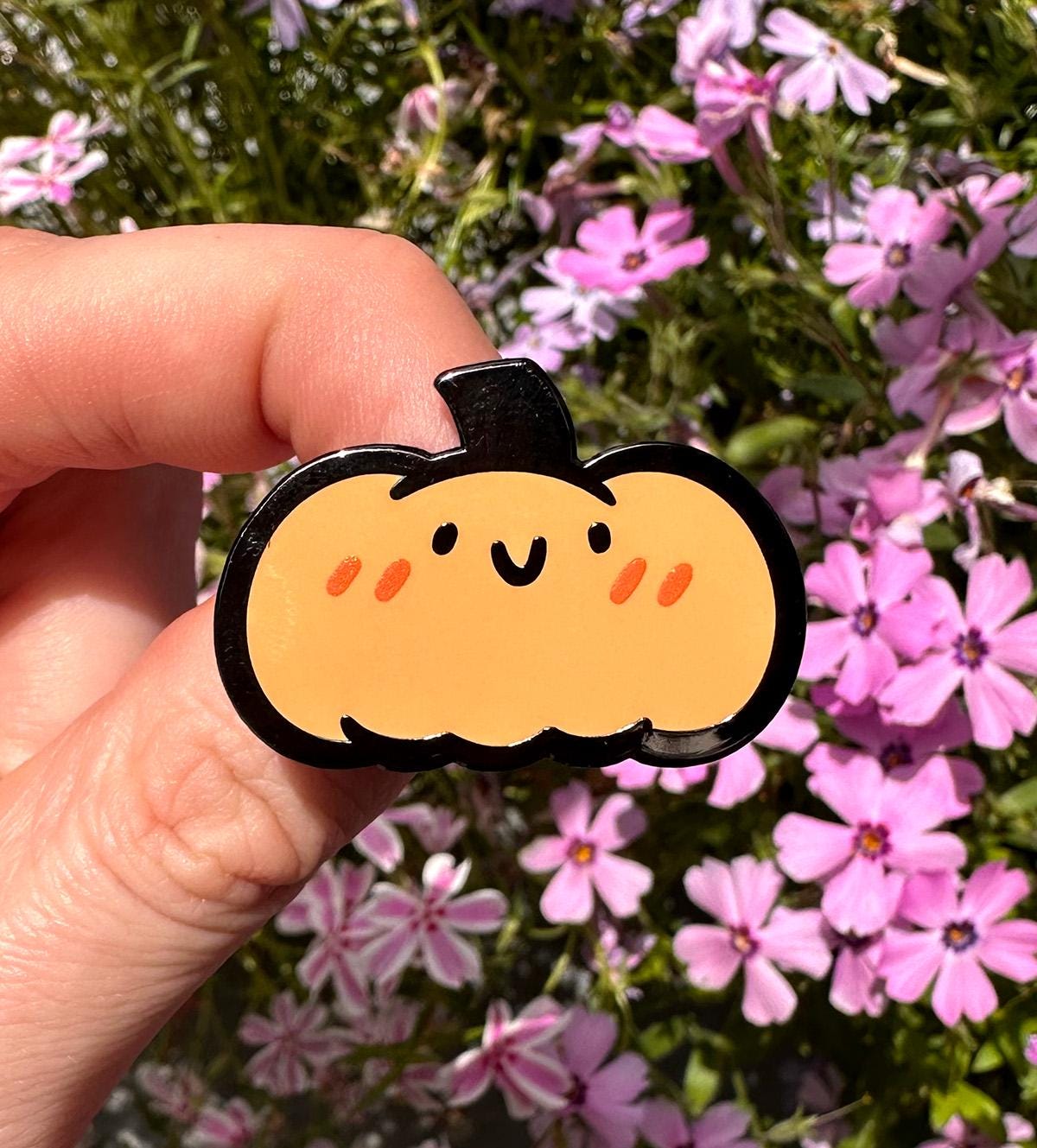 Pumpkin Enamel Pin