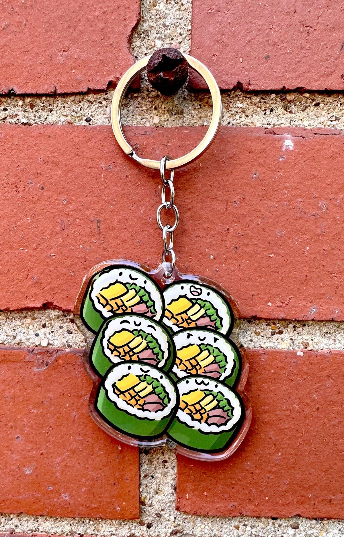 Kimbap Keychain