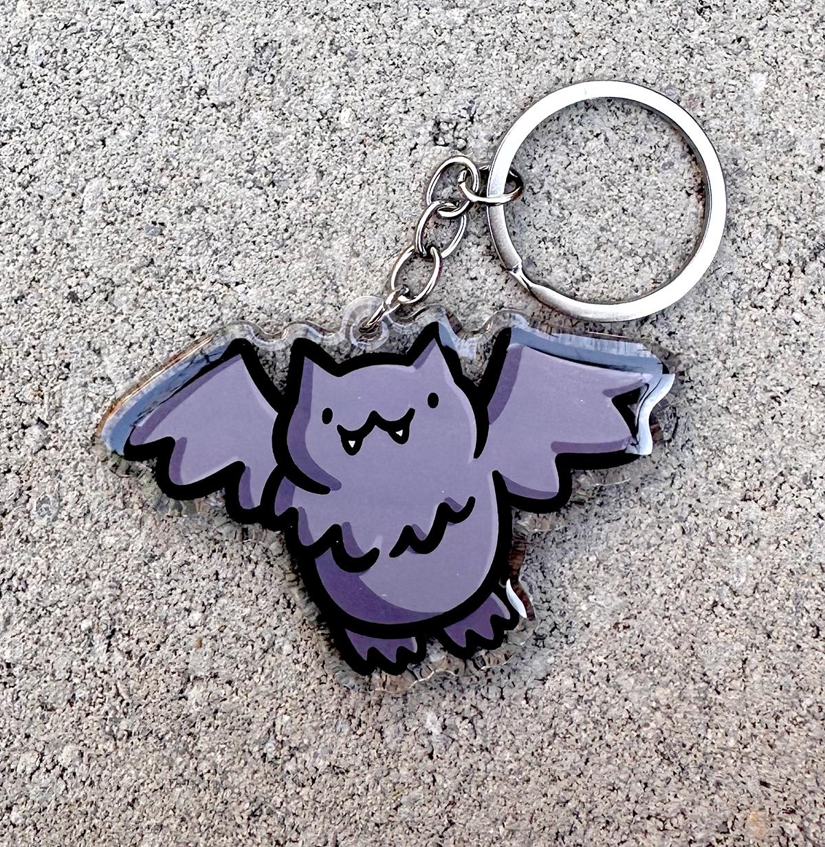 Bat Keychain