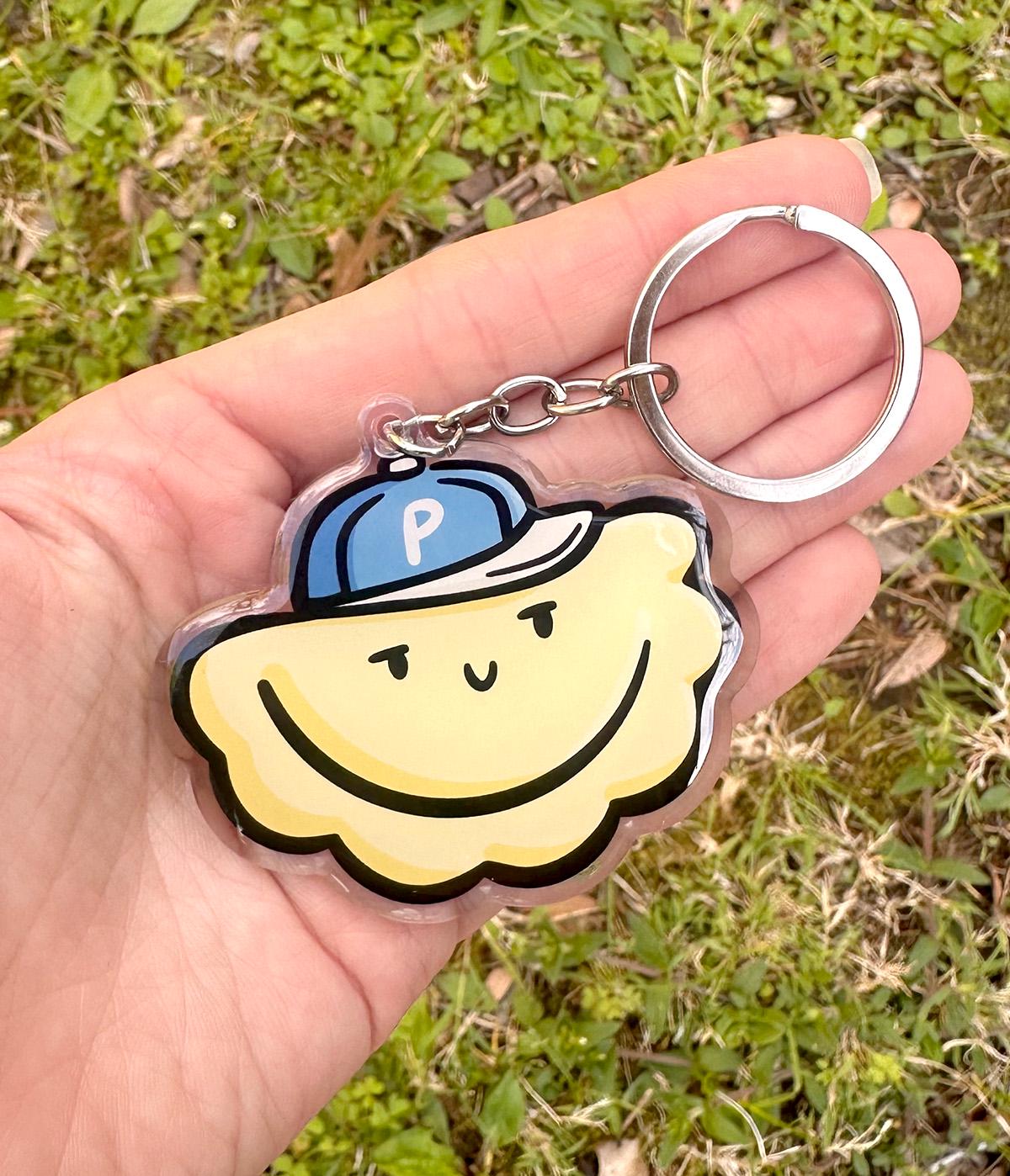 Pittsburgh PIerogi Keychain (Potato)