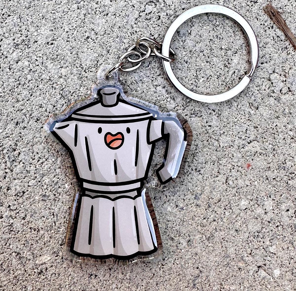 Espresso Keychain