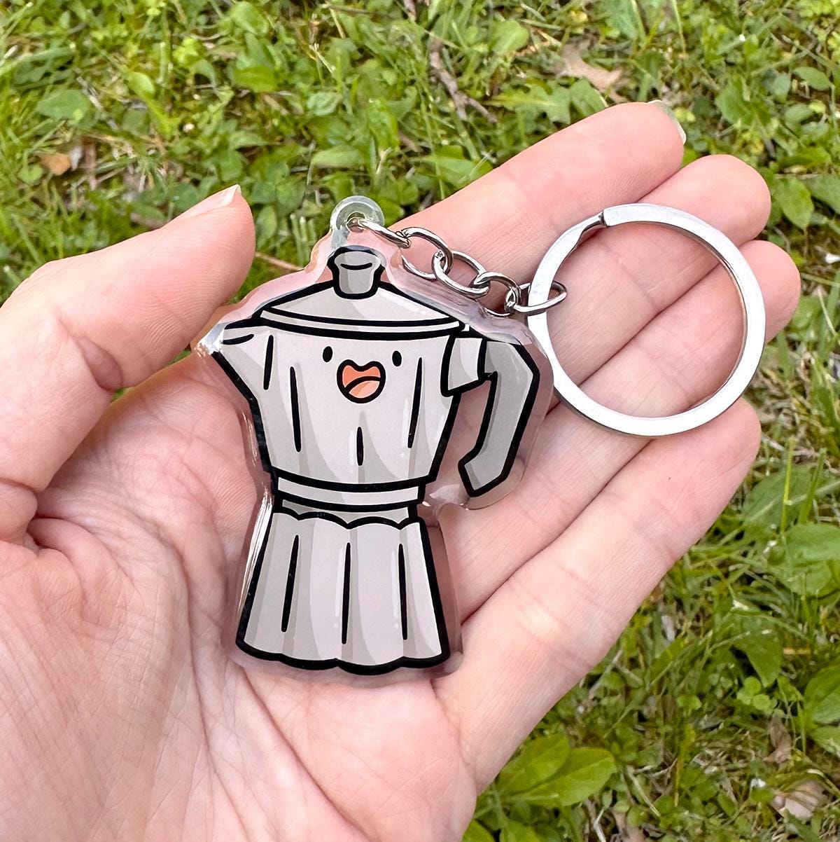 Espresso Keychain