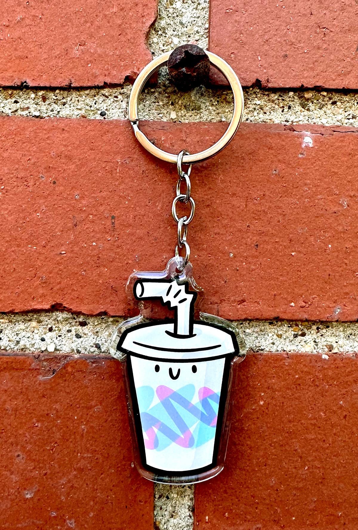 90's Cup Keychain