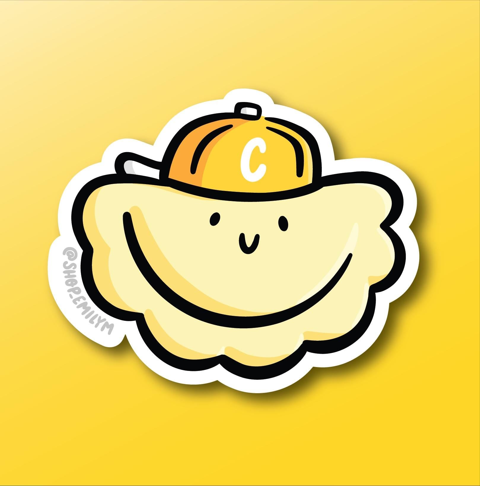 Pittsburgh Pierogi Sticker (Cheddar)