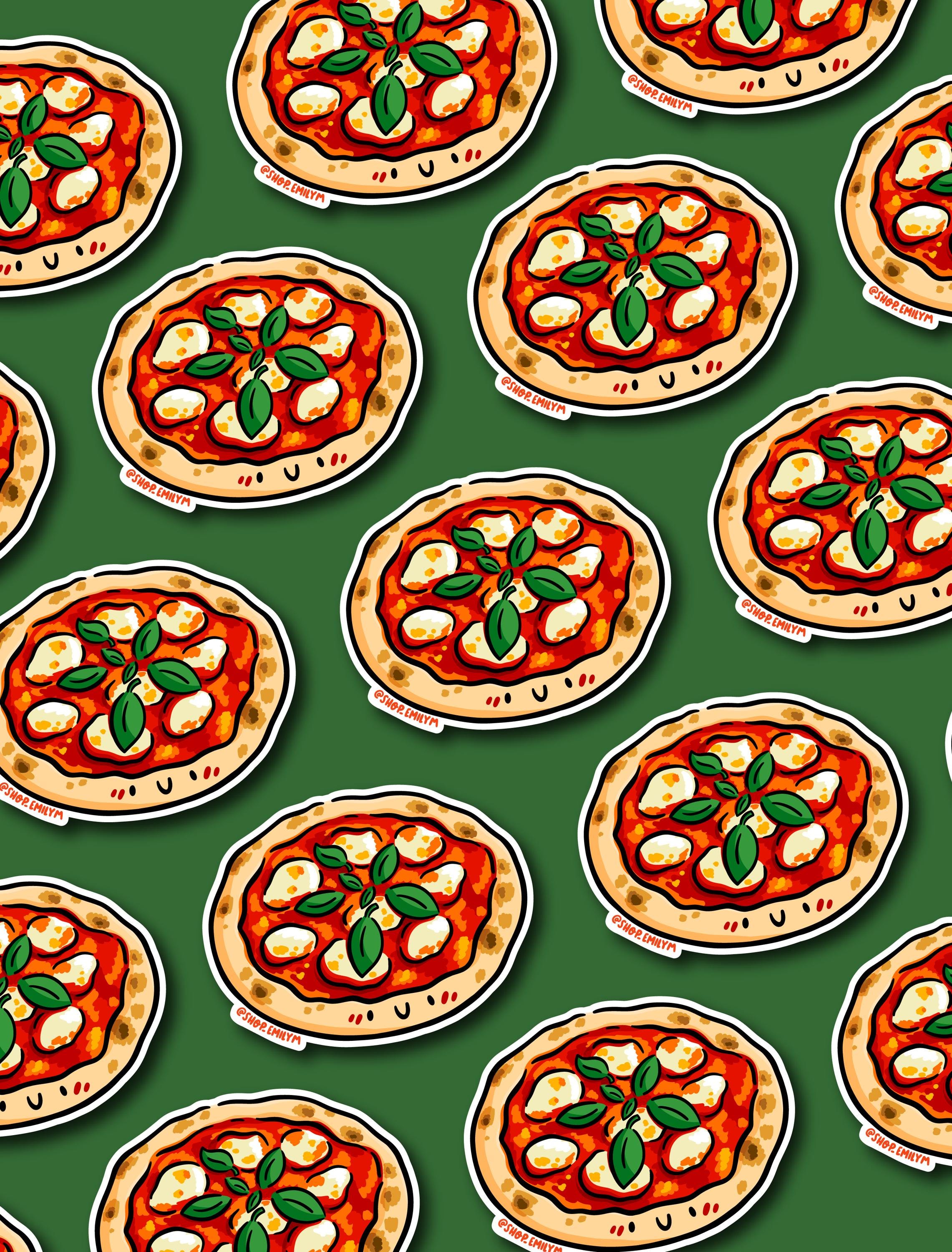 Margherita Pizza Sticker