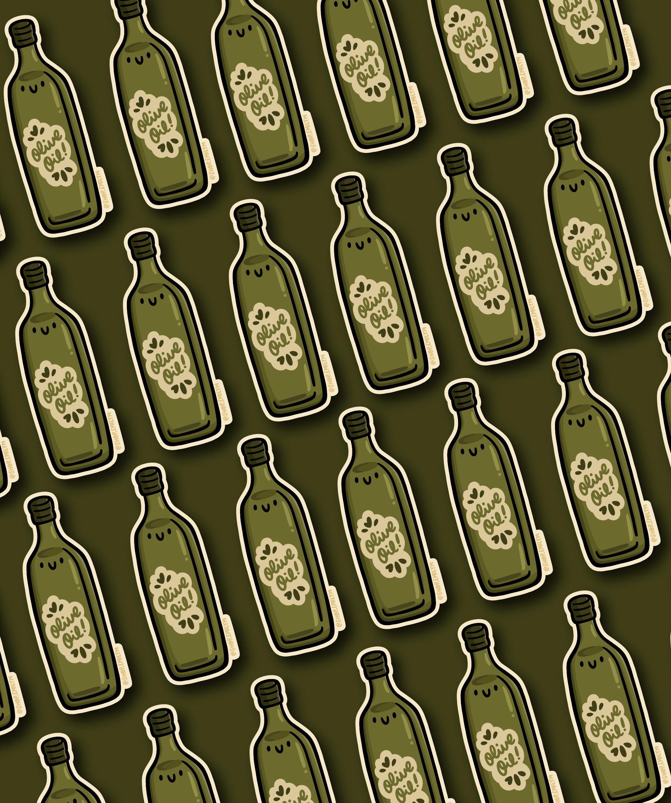 Olive Oil Sticker