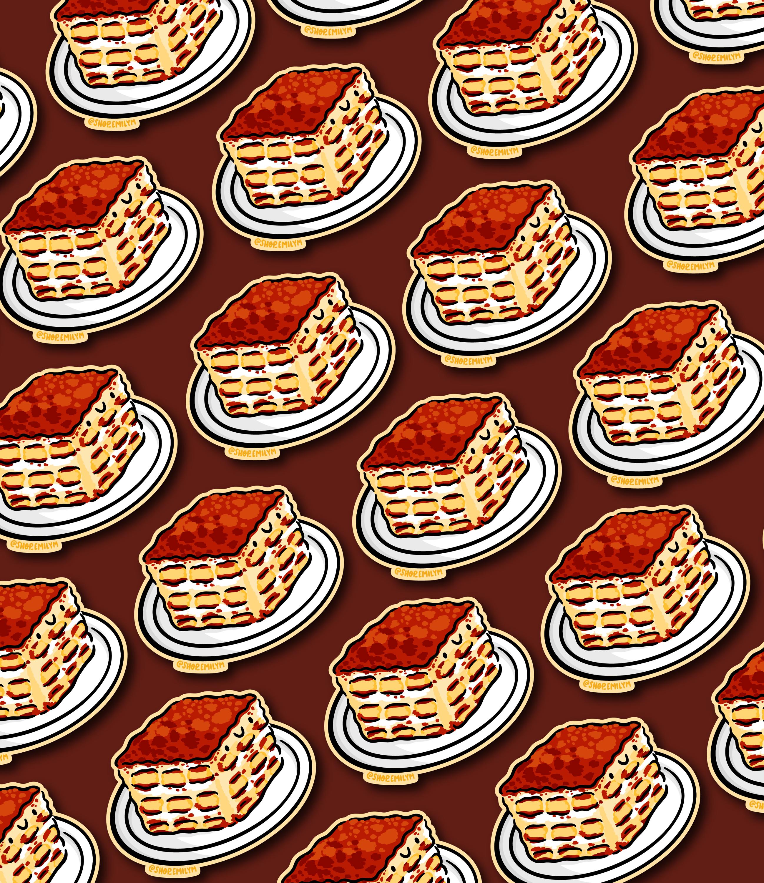 Tiramisu Sticker
