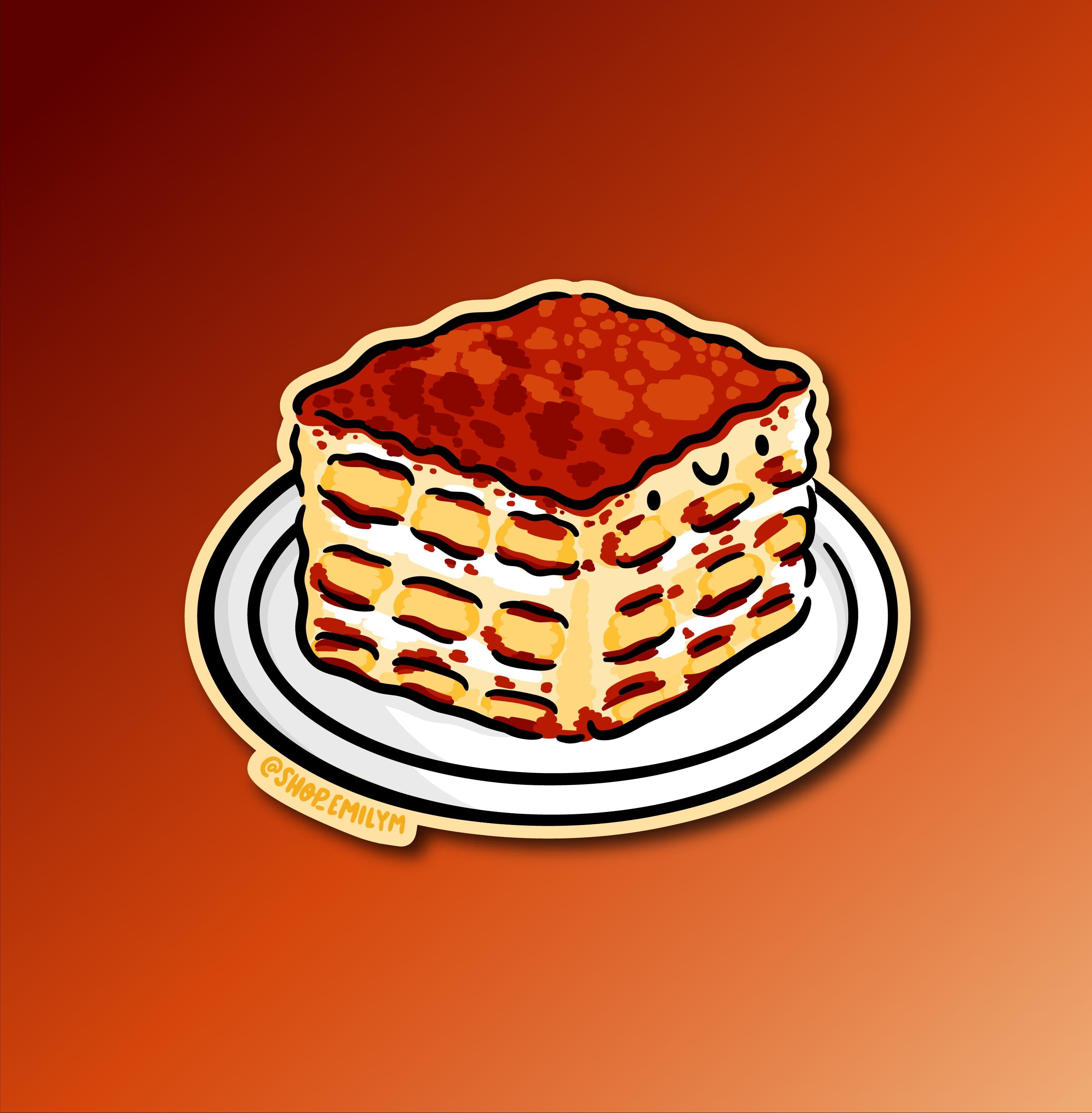 Tiramisu Sticker