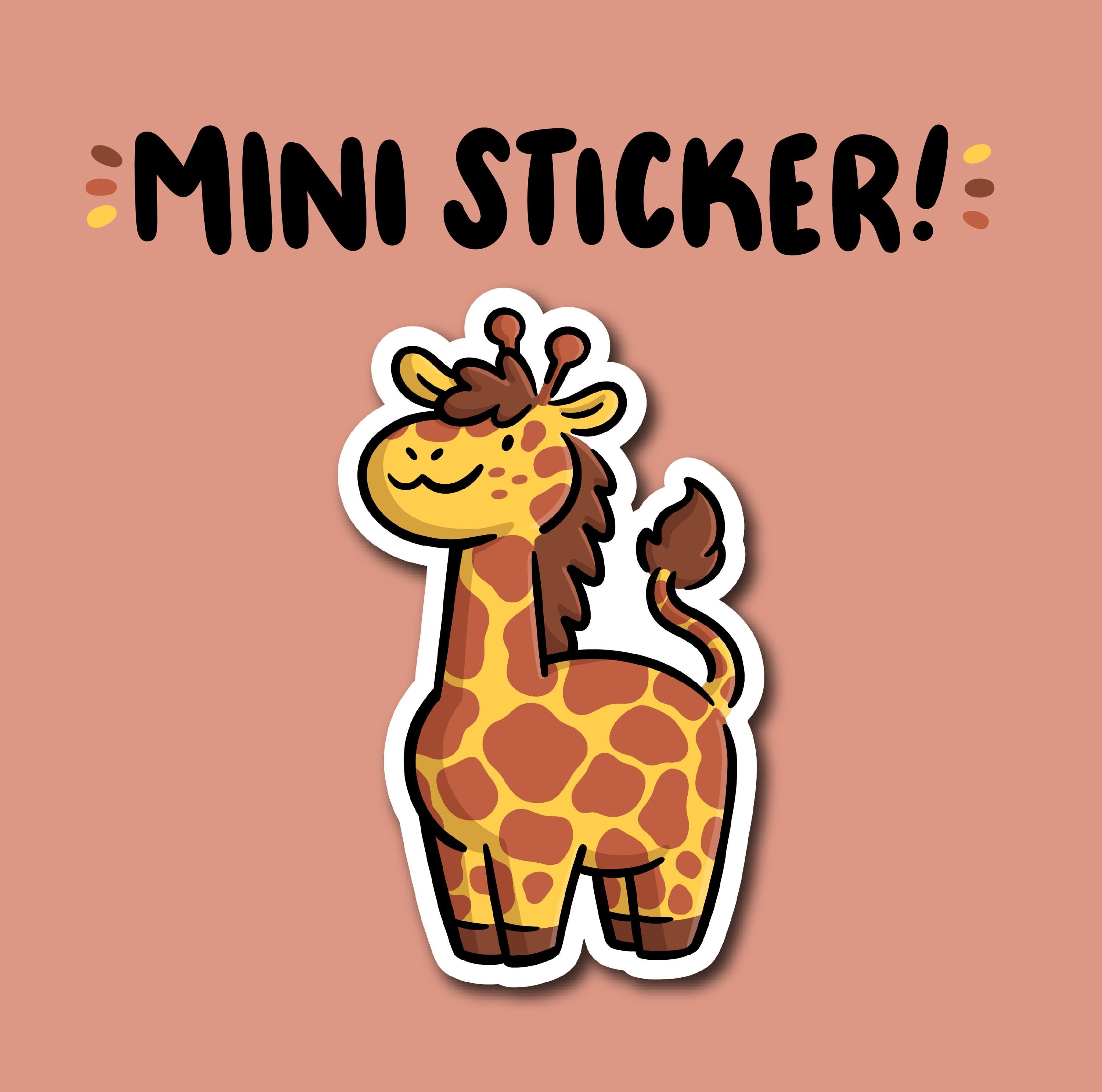 Giraffe Mini Sticker