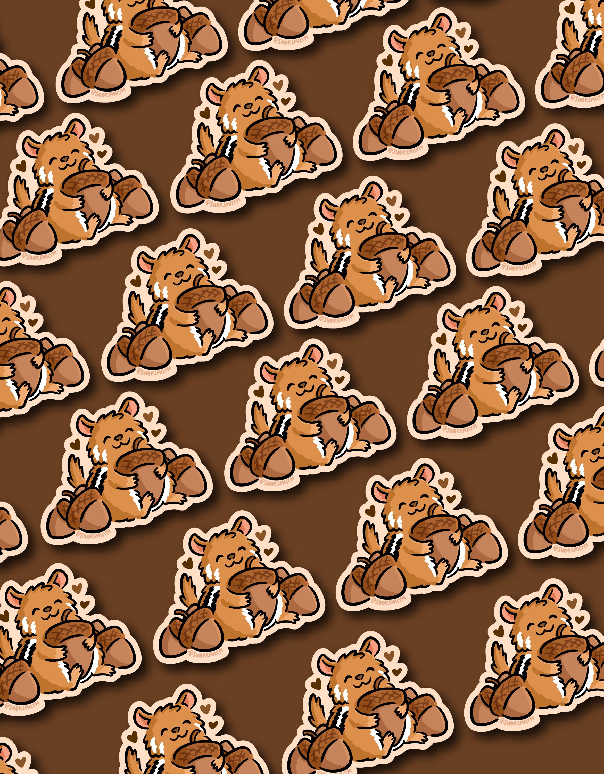 Chipmunk Sticker