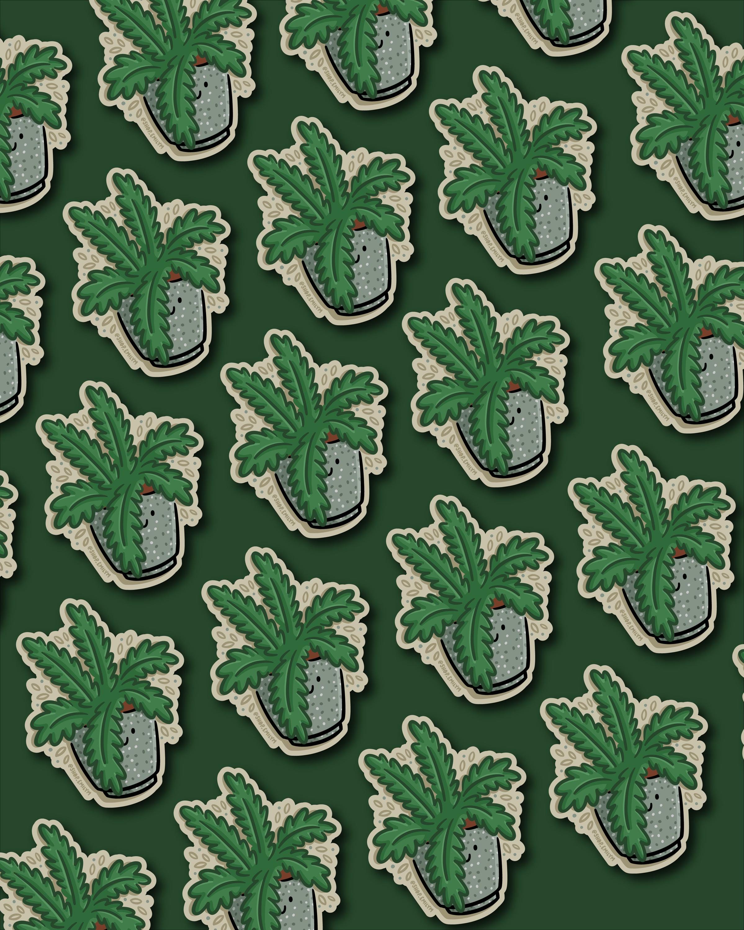 Houseplant Sticker