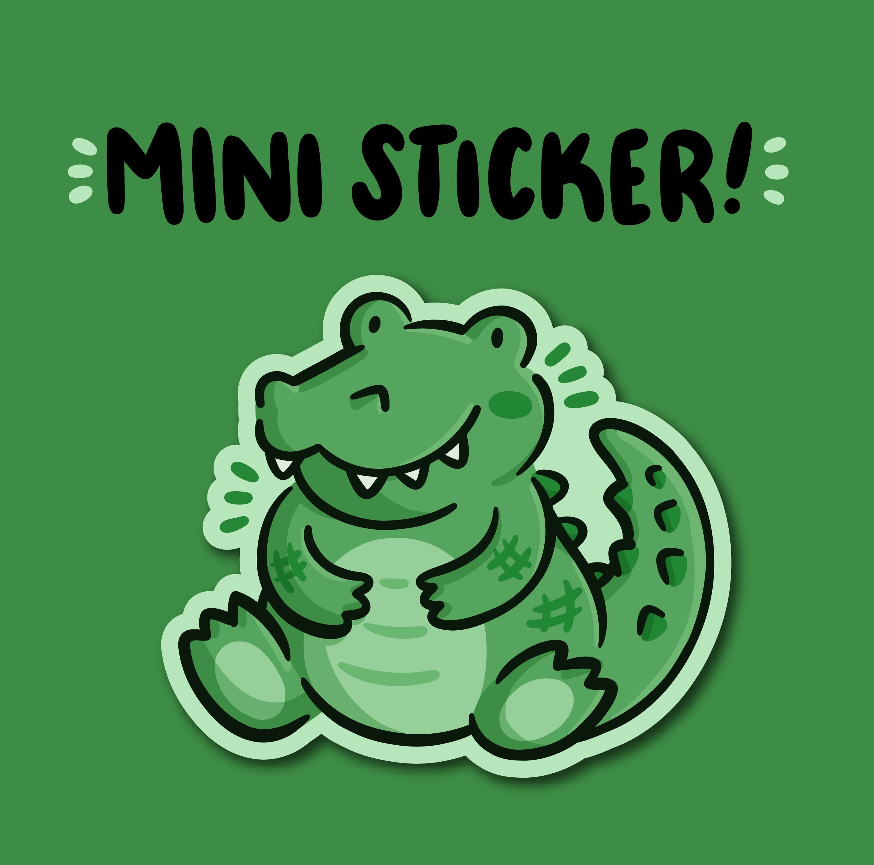 Crocodile Mini Sticker