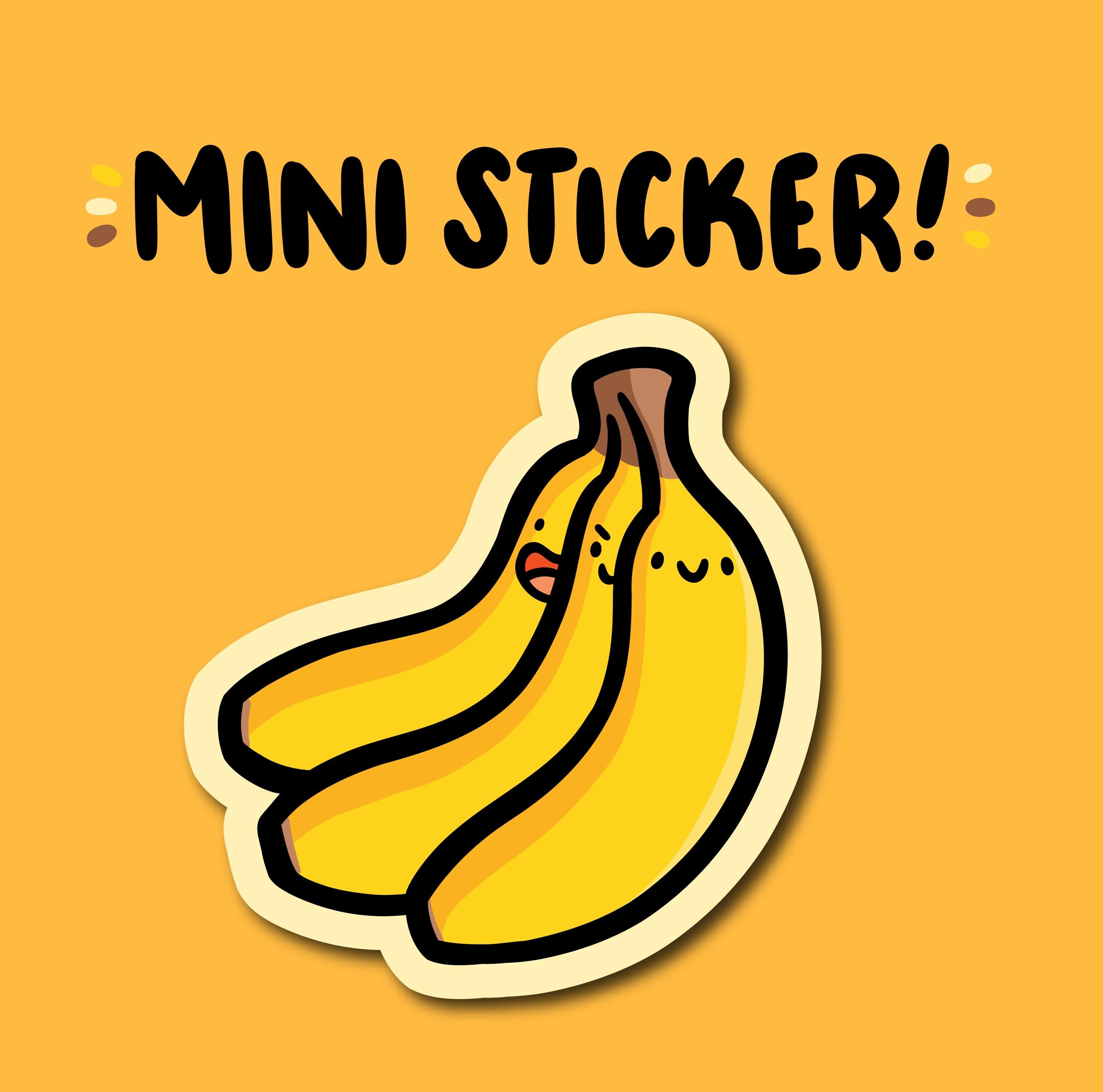 Bananas Mini Sticker
