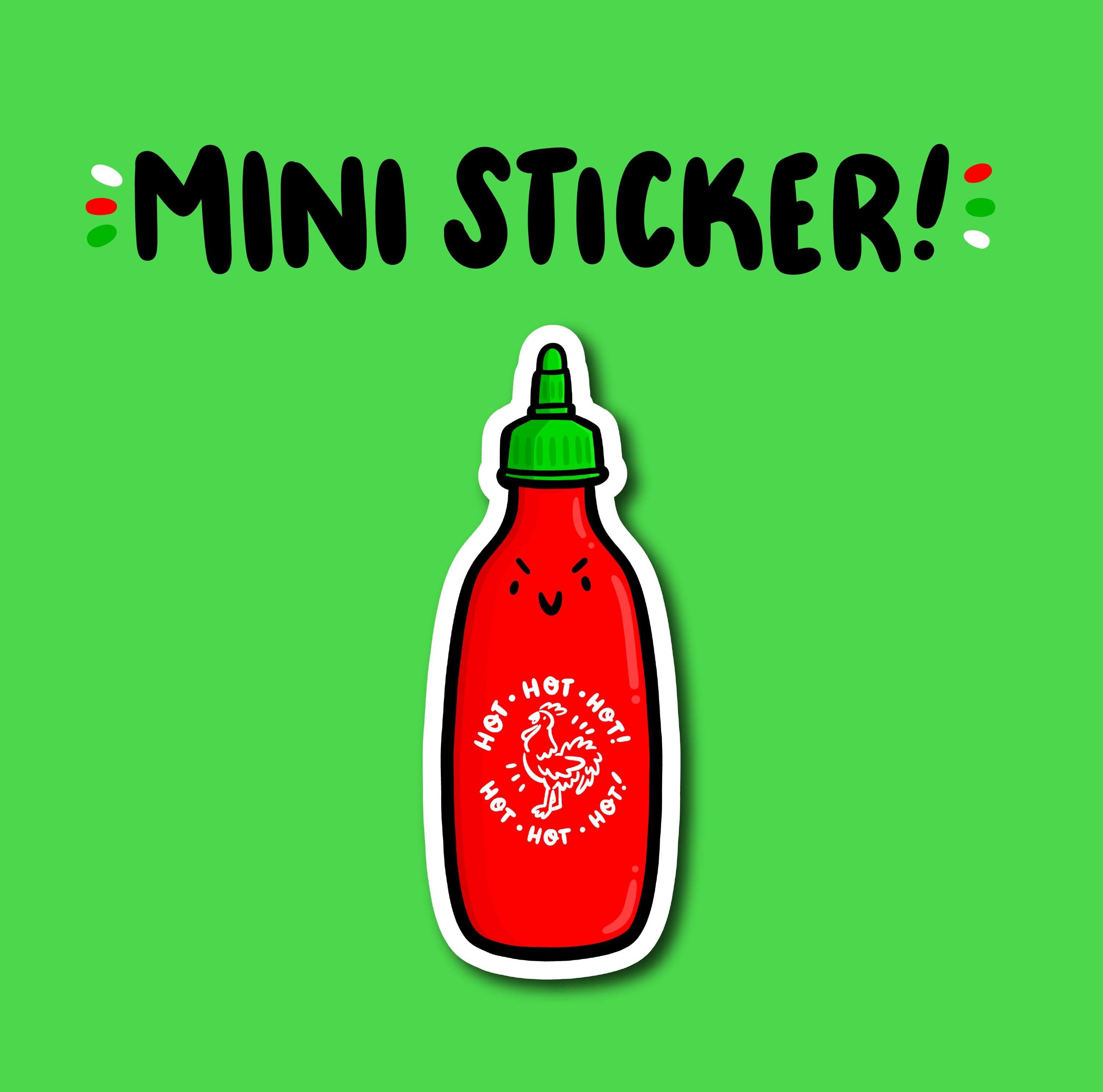 Sriracha Mini Sticker