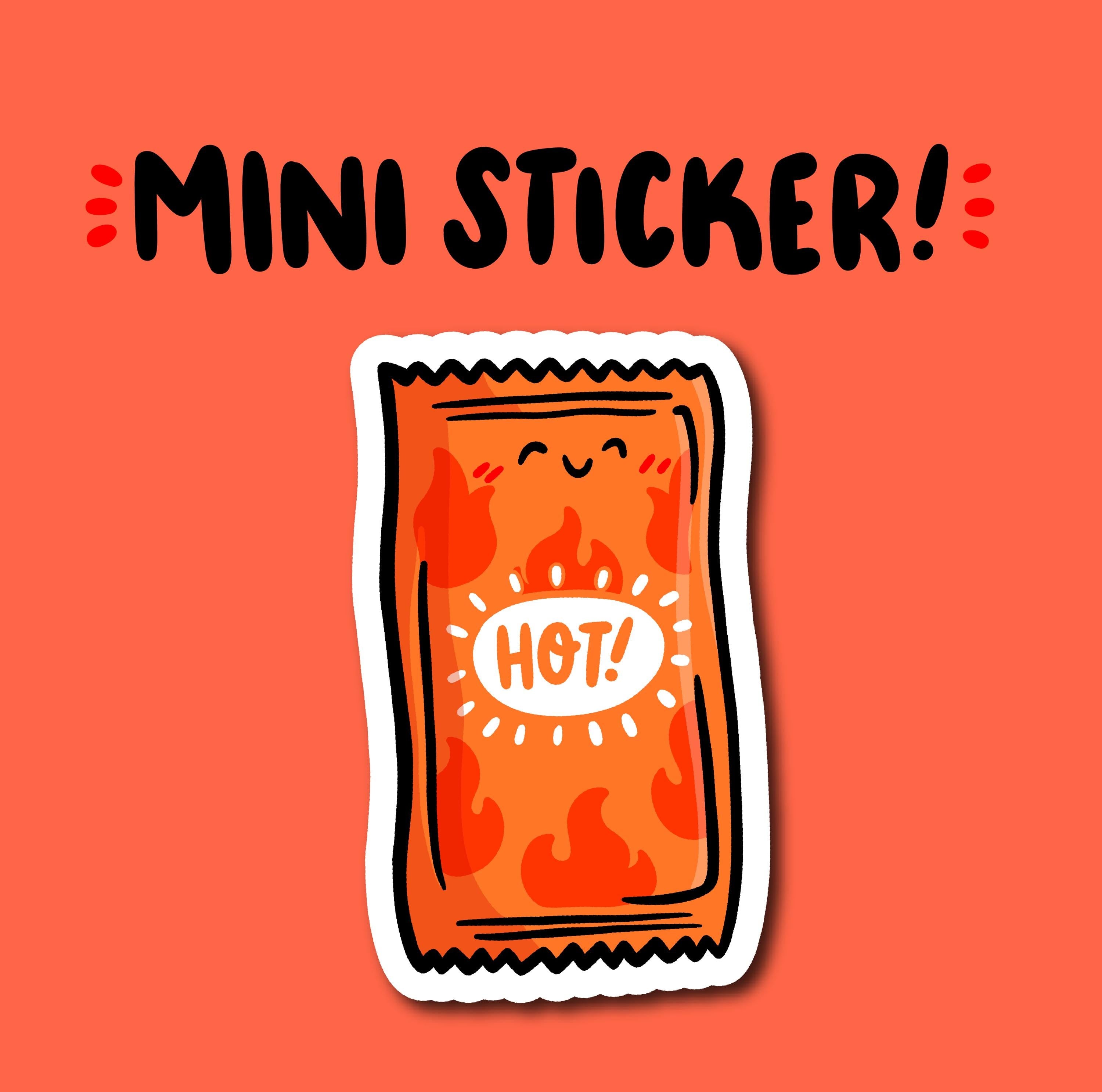 Taco Sauce Mini Sticker (Hot)