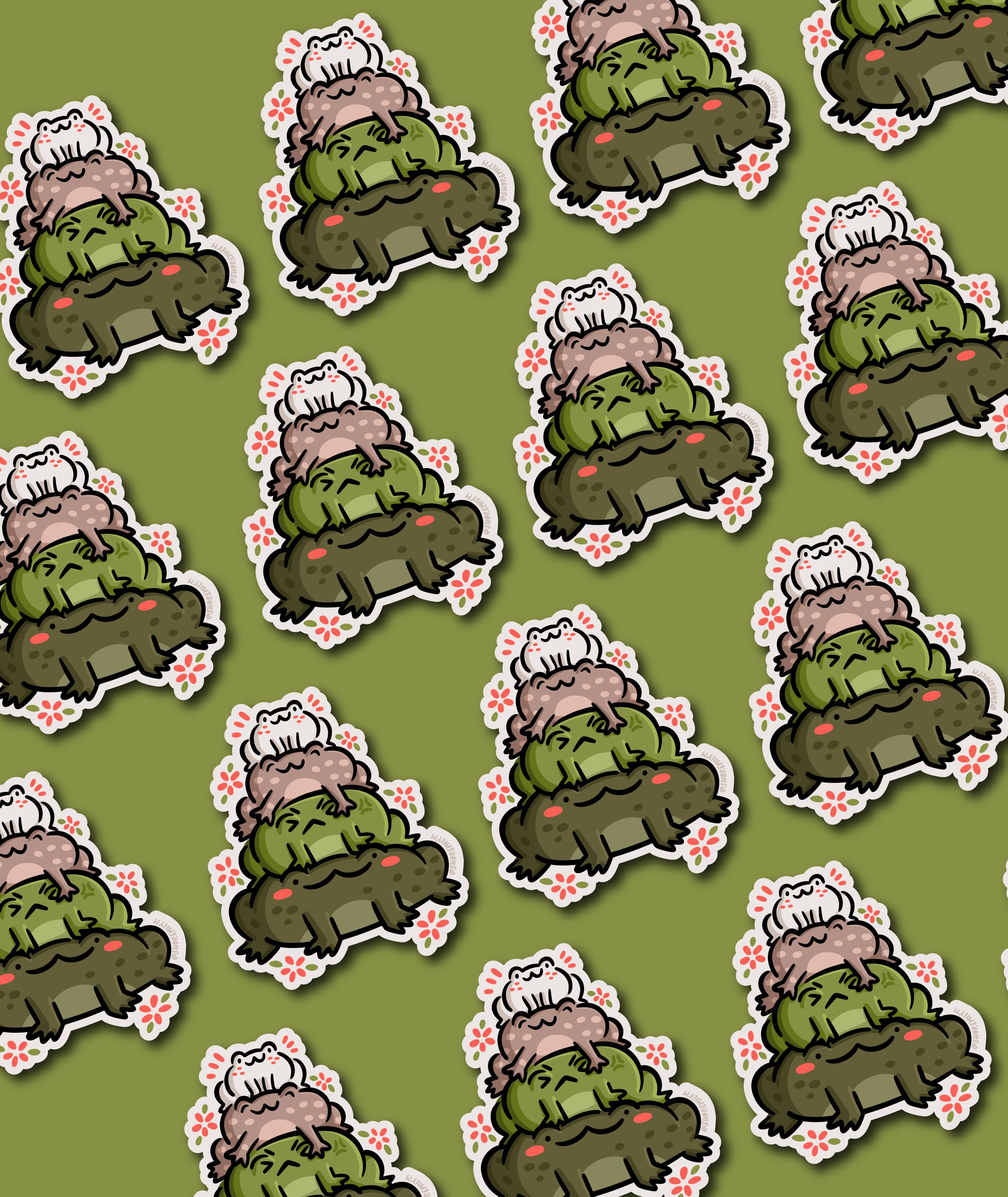 Toad Tower Sticker