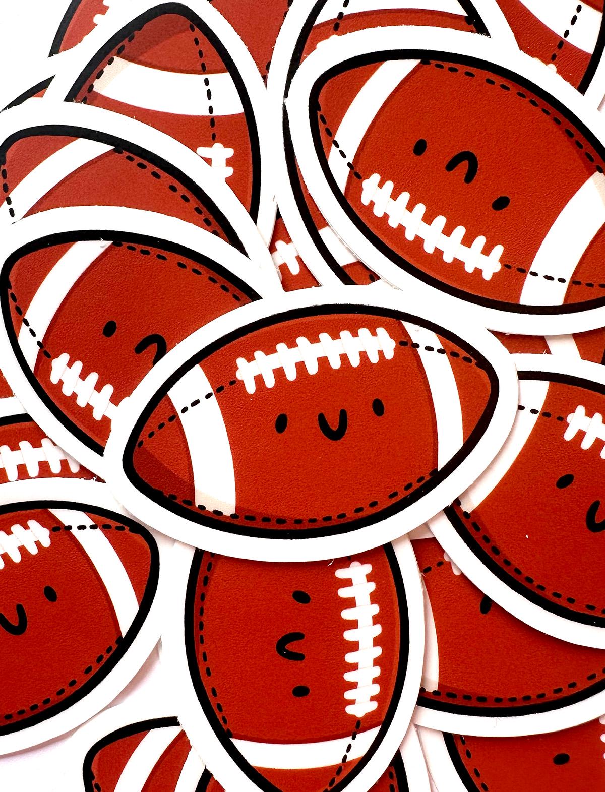 Football Mini Sticker
