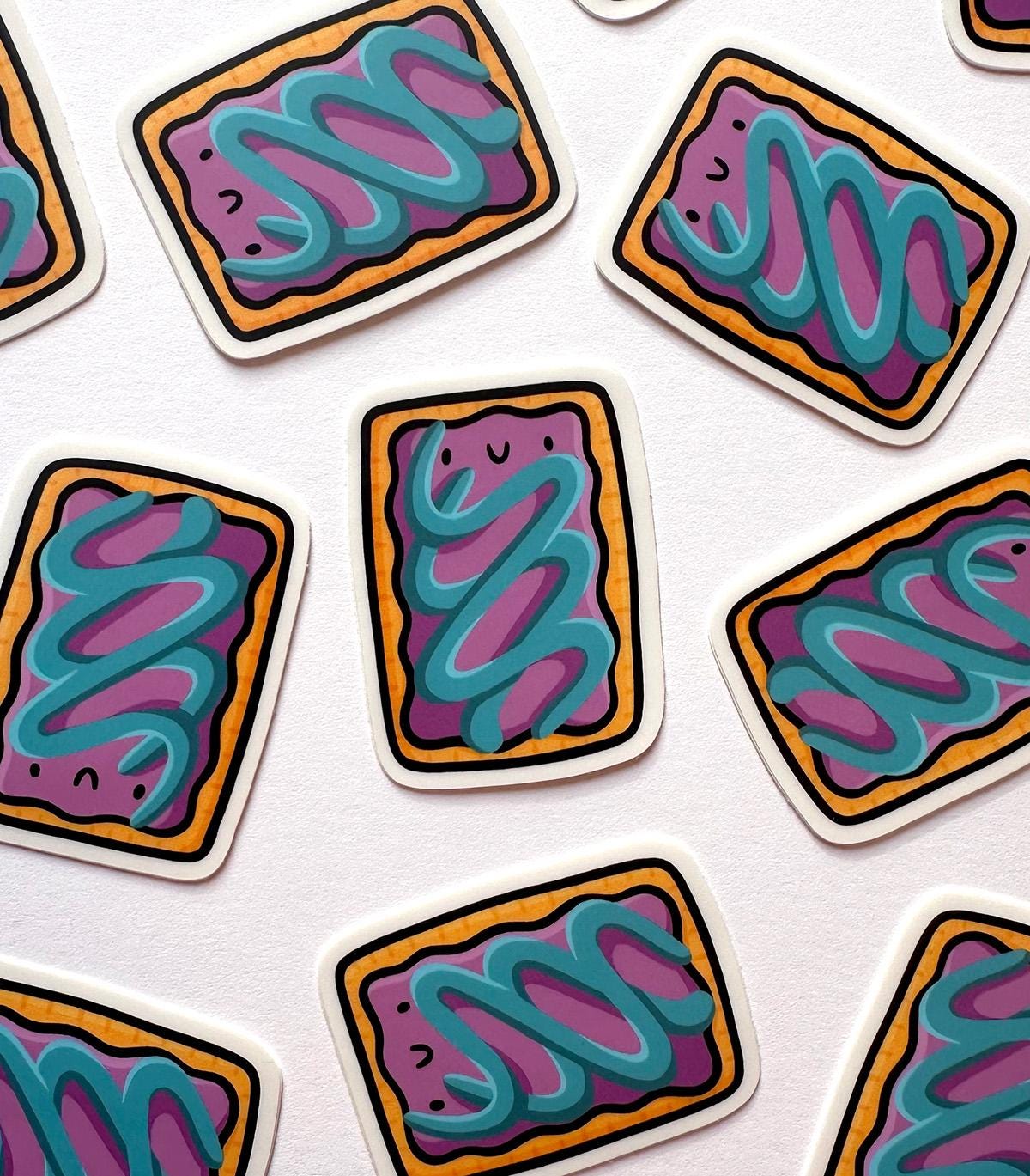 Wildberry Toaster Pastry Mini Sticker
