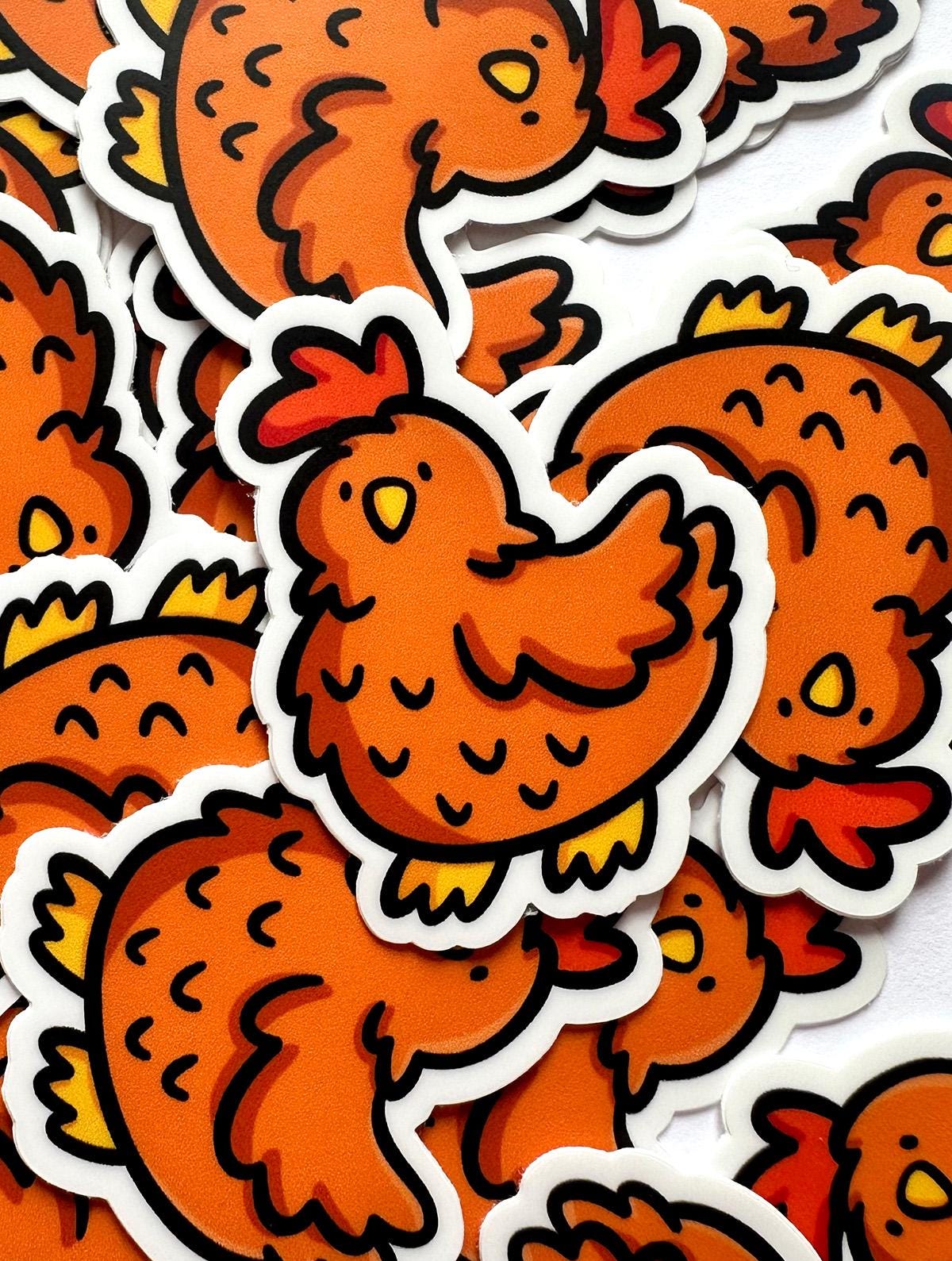 Chicken Mini Sticker