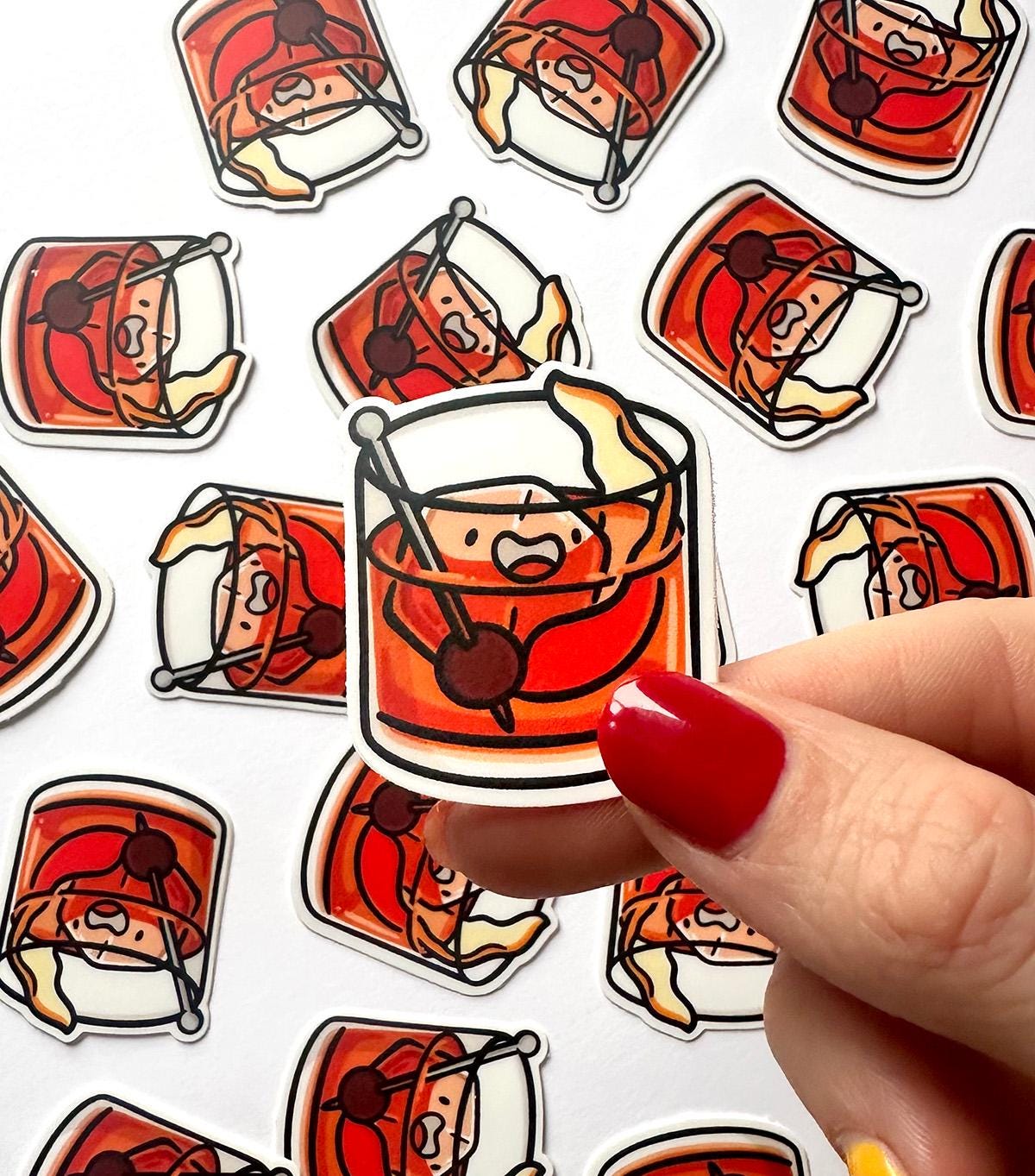 Old Fashioned Mini Sticker