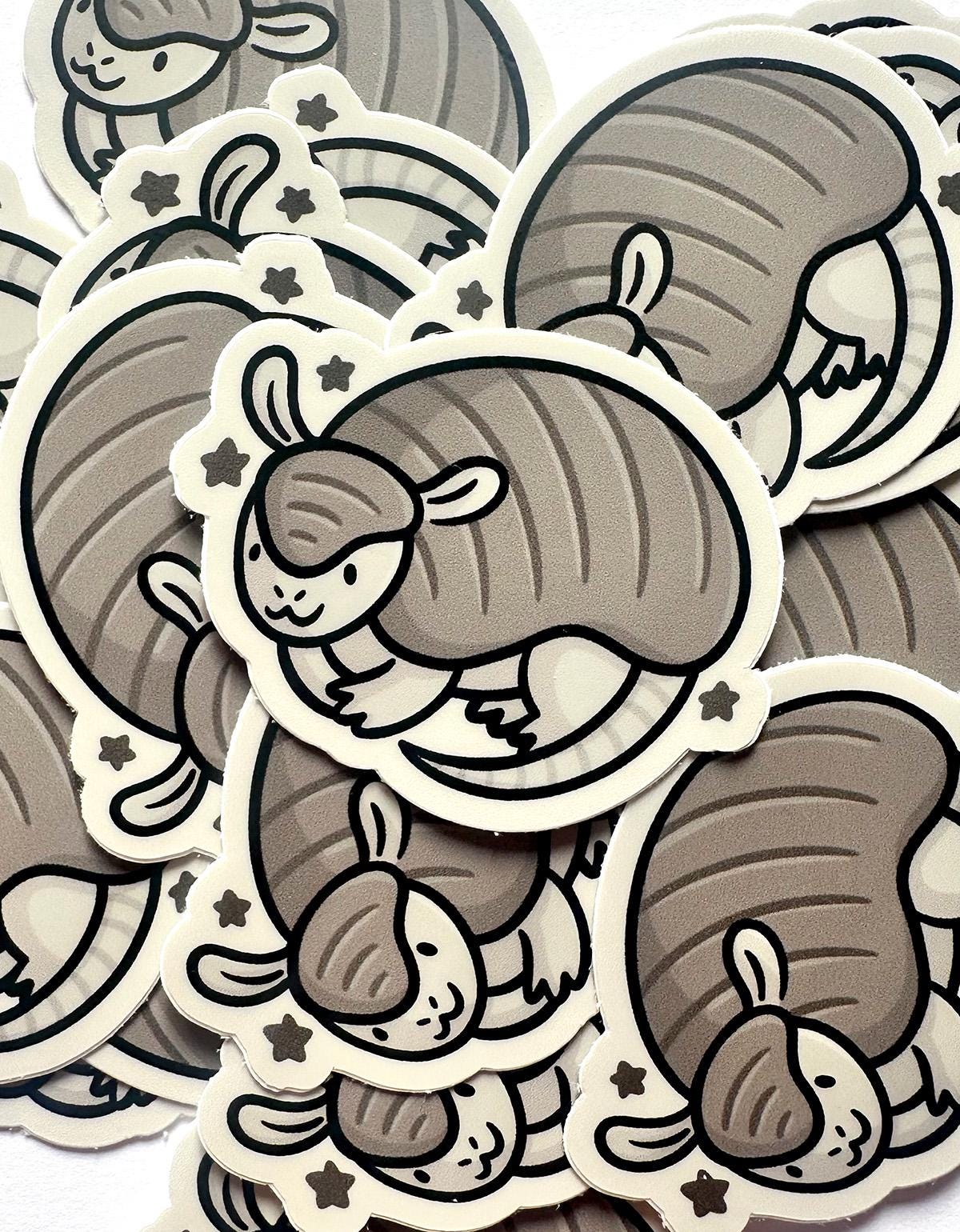 Armadillo Mini Sticker