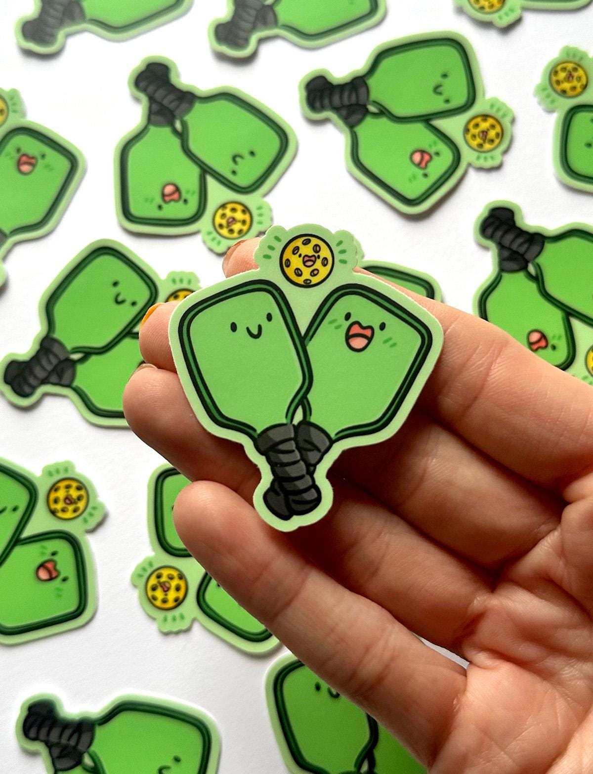 Pickleball Mini Sticker