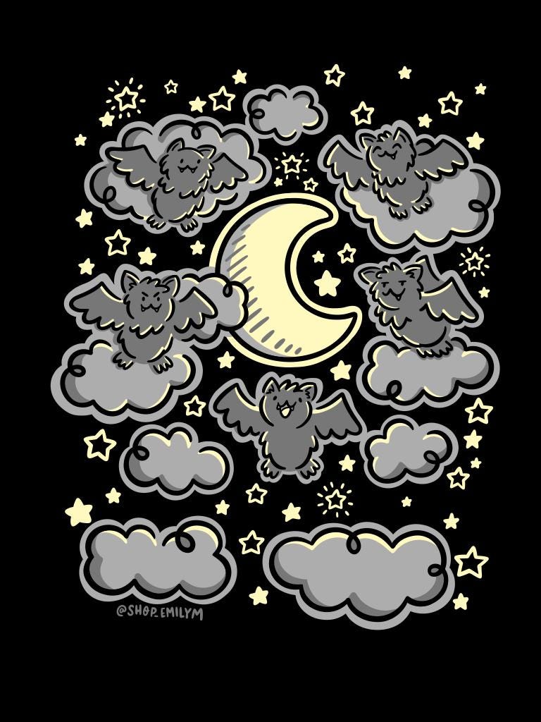 Bats Crew Neck