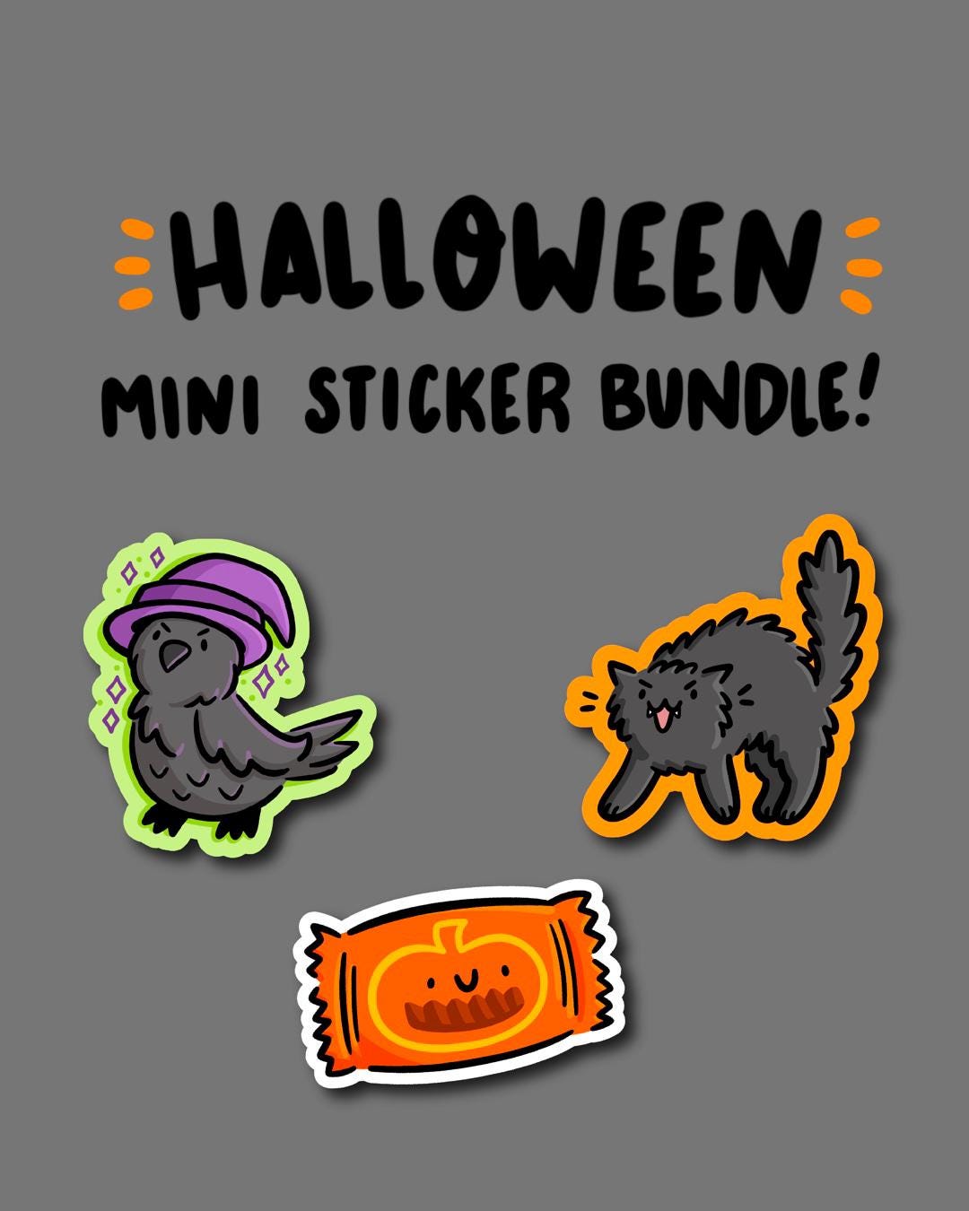 Halloween Mini Sticker Bundle