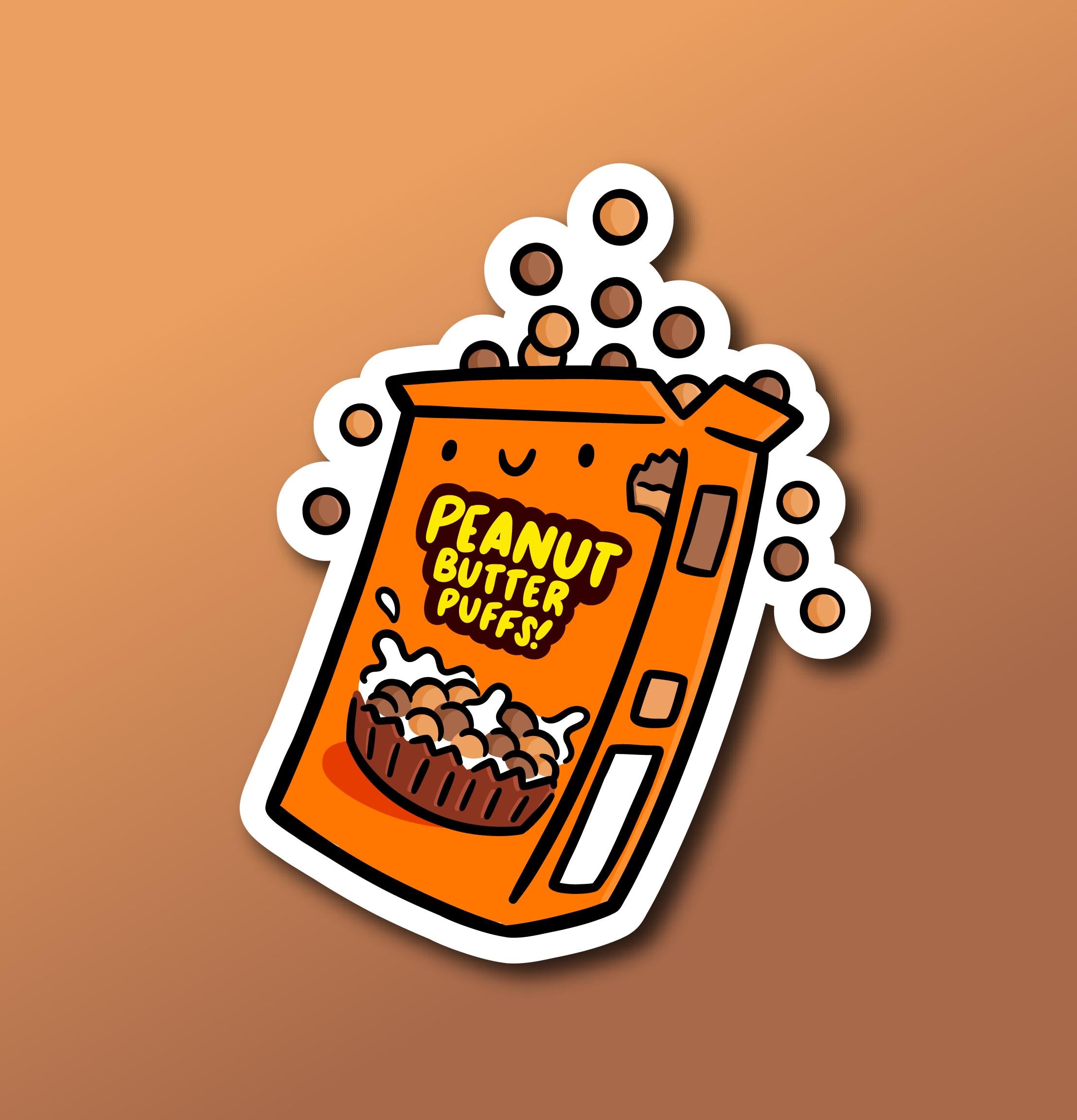 Peanut Butter Puffs Magnet