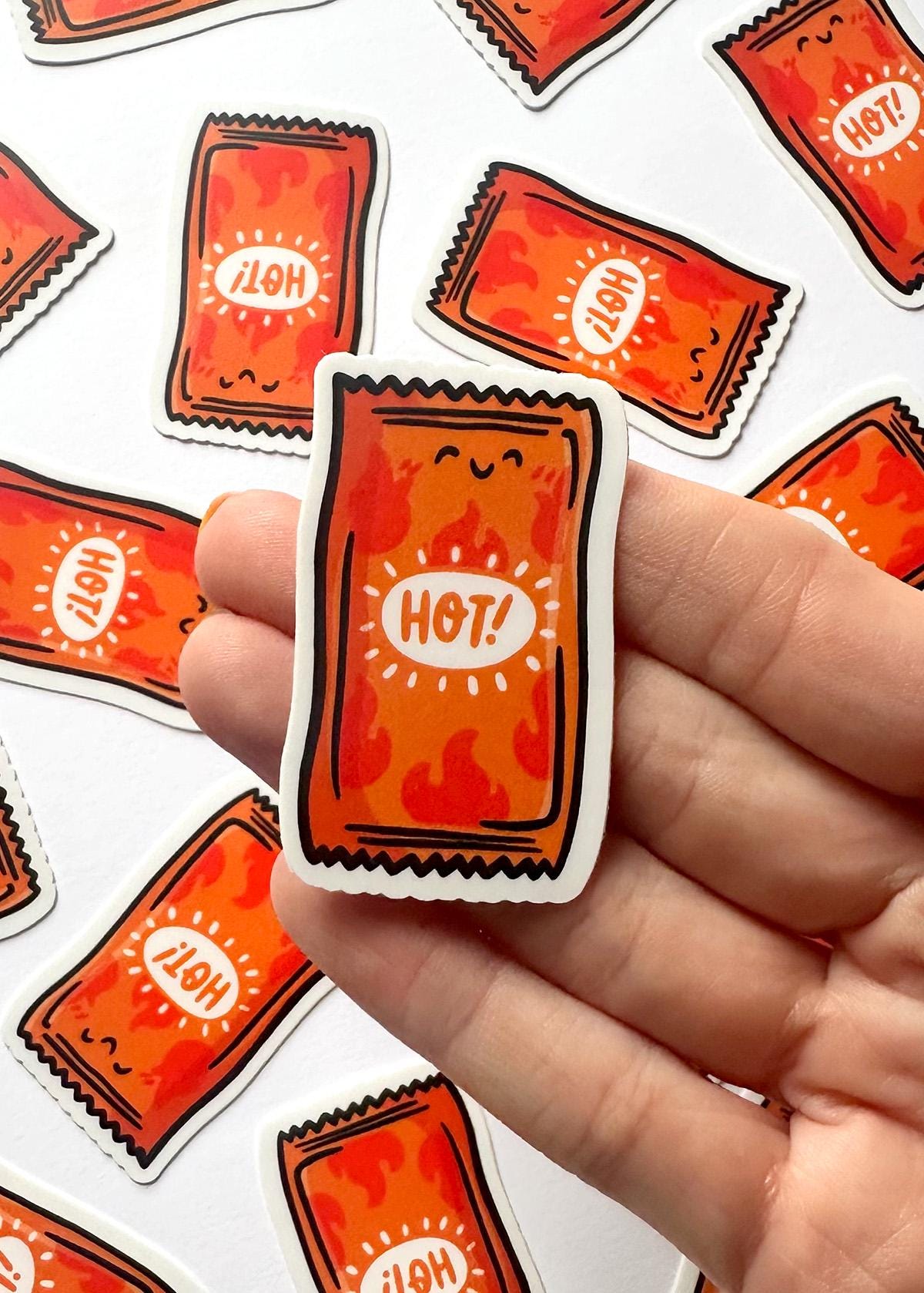 Taco Sauce Mini Sticker (Hot)