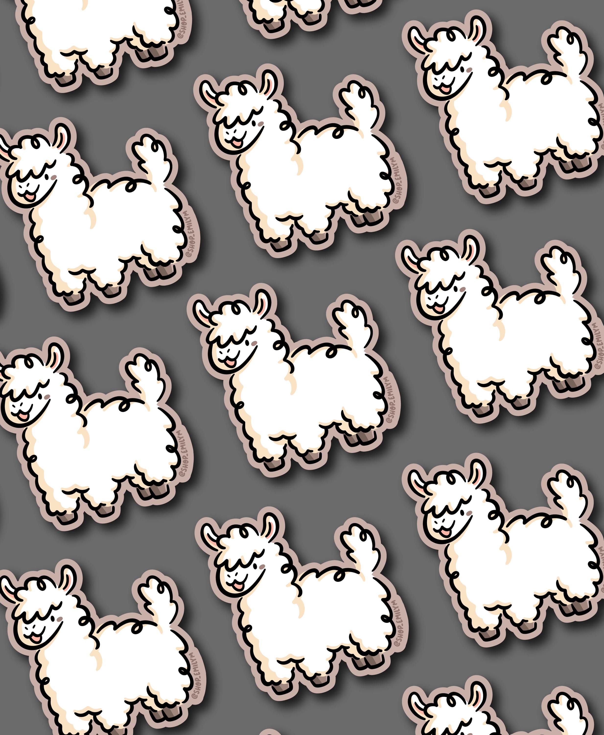 Llama Sticker