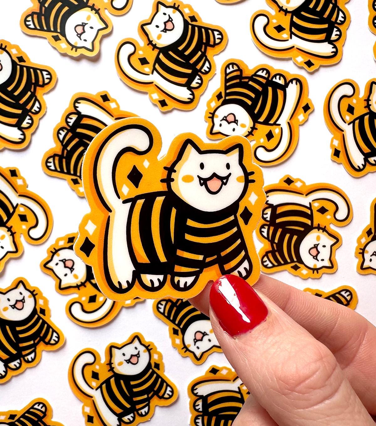 Yinzer Kitty Mini Sticker