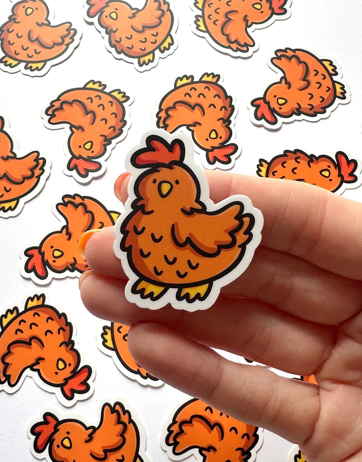Chicken Mini Sticker