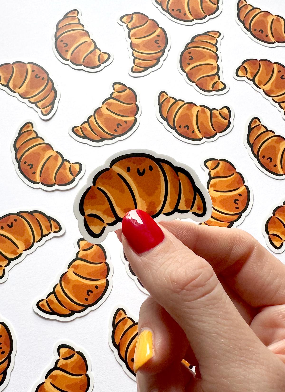 Croissant Mini Sticker