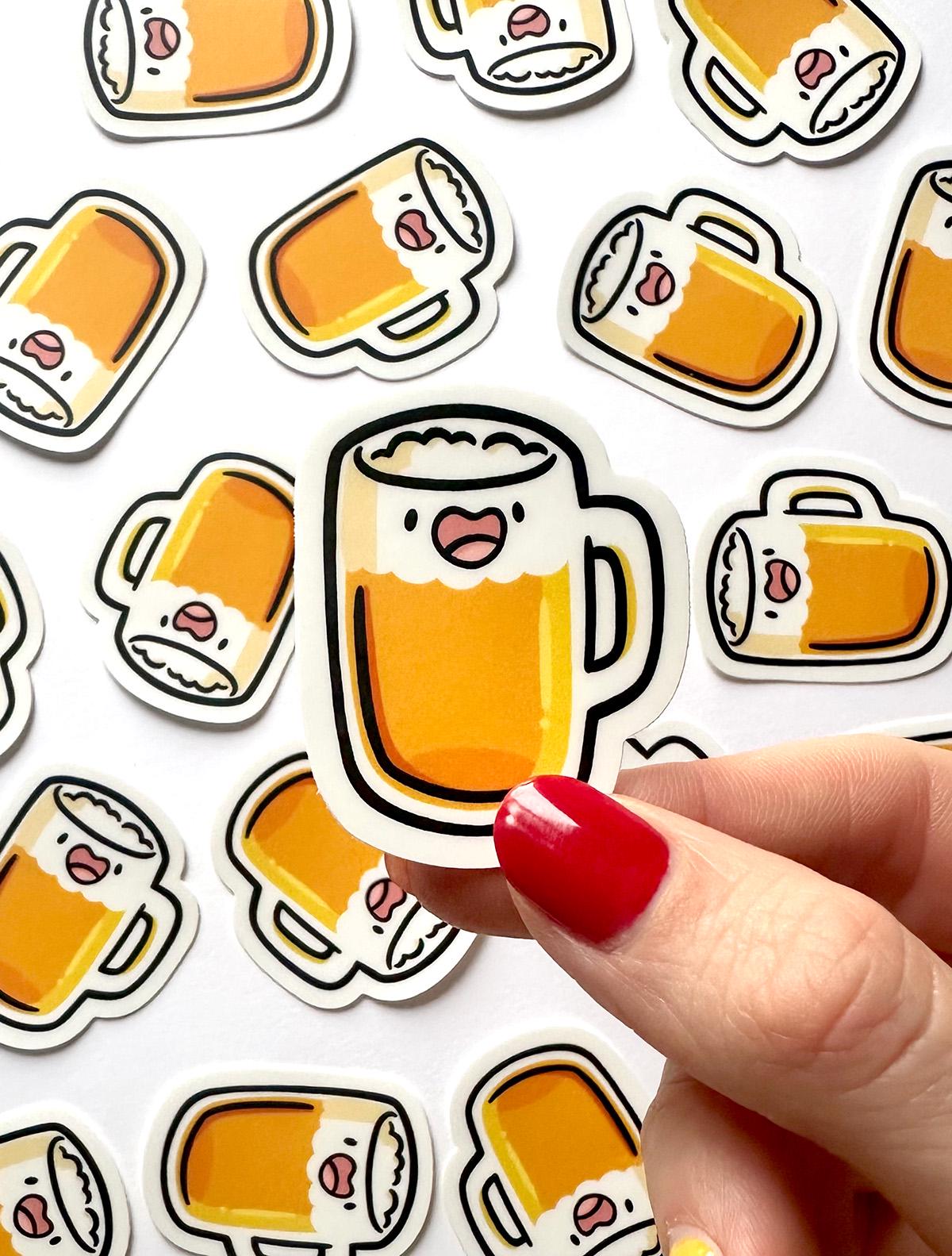 Beer Mug Mini Sticker