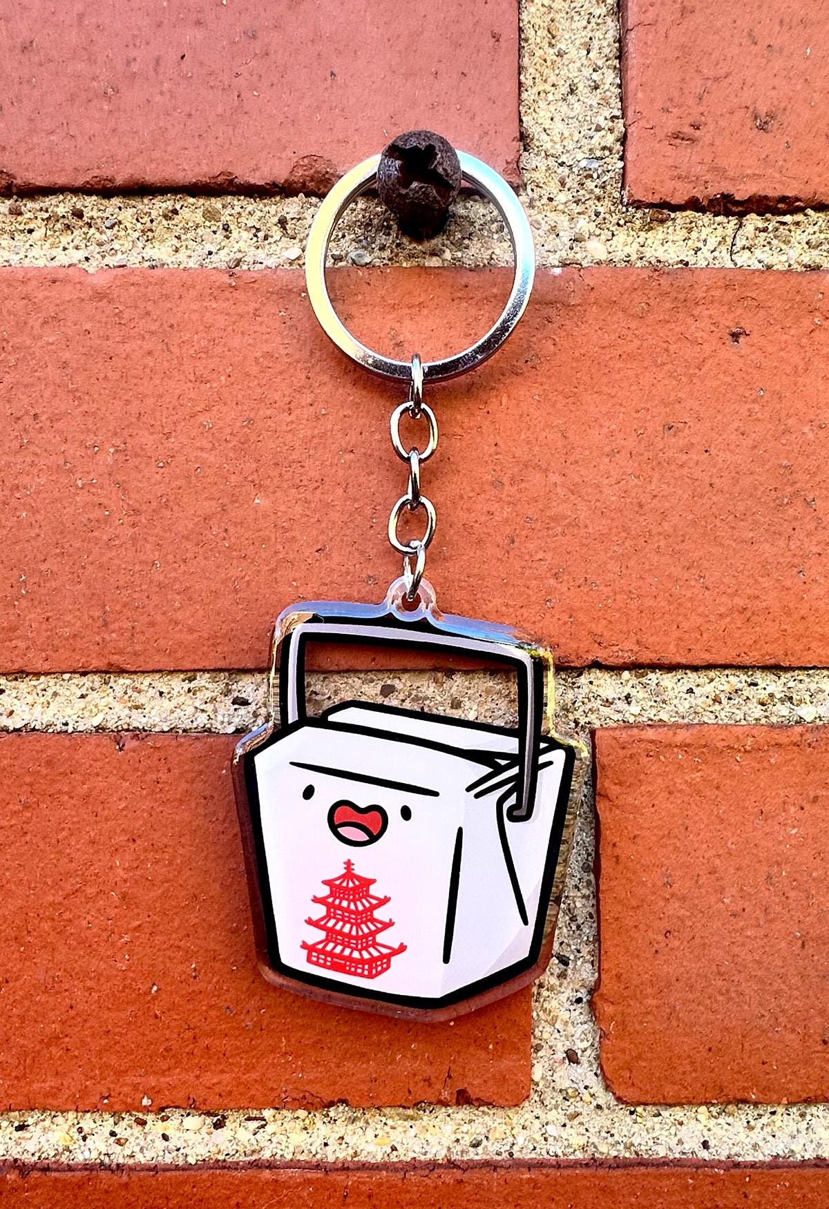 Take Out Box Keychain