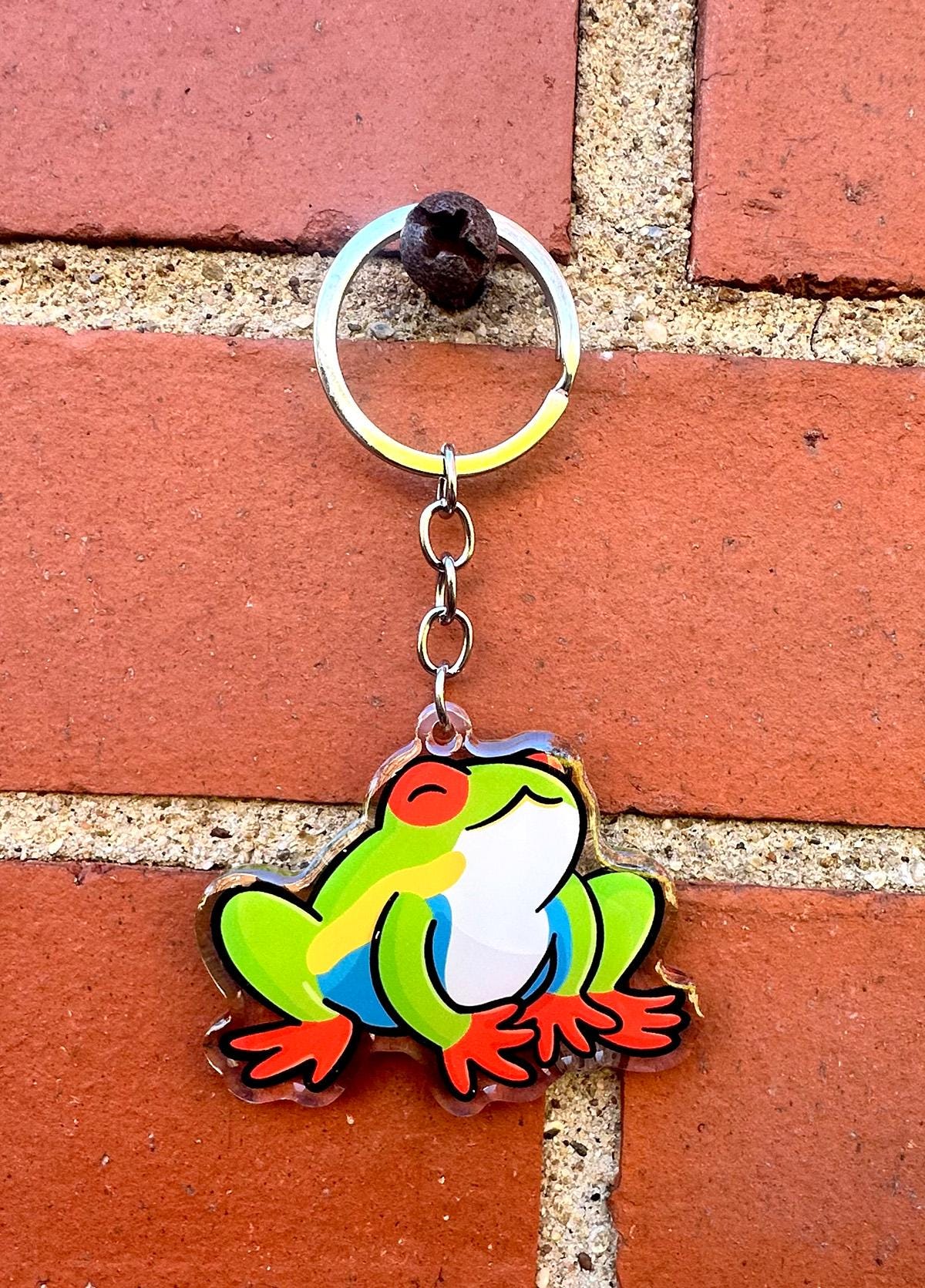Tree Frog Keychain