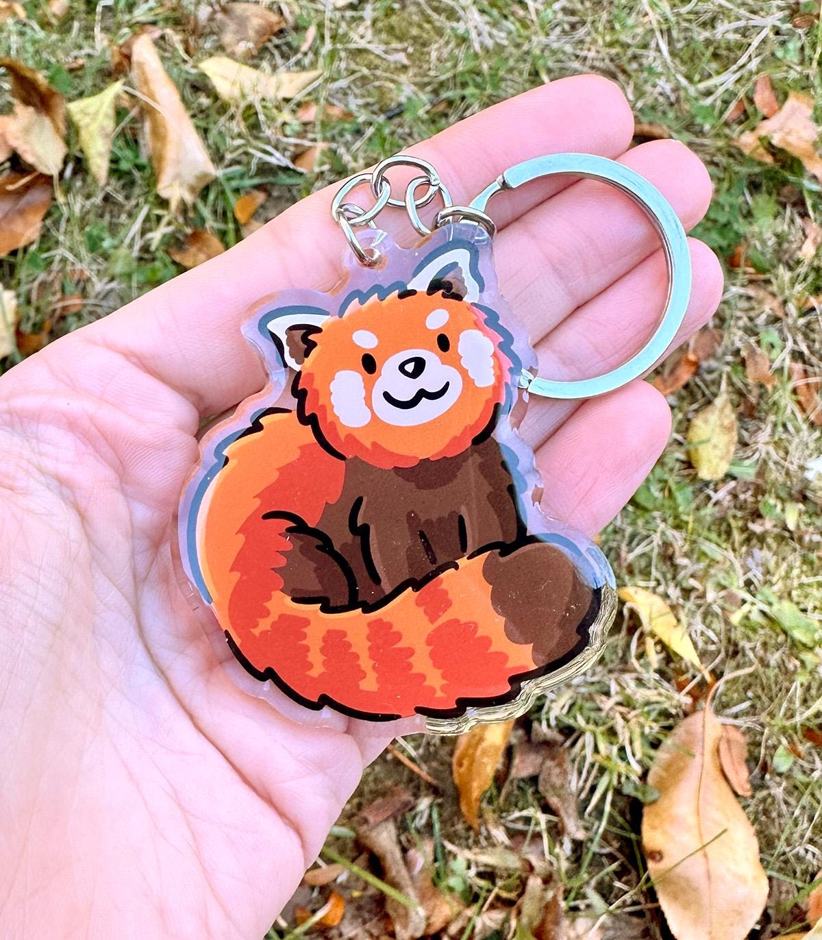 Red Panda Keychain