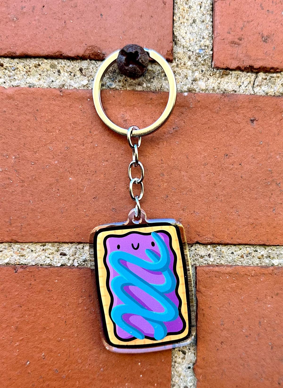 Wildberry Toaster Pastry Keychain