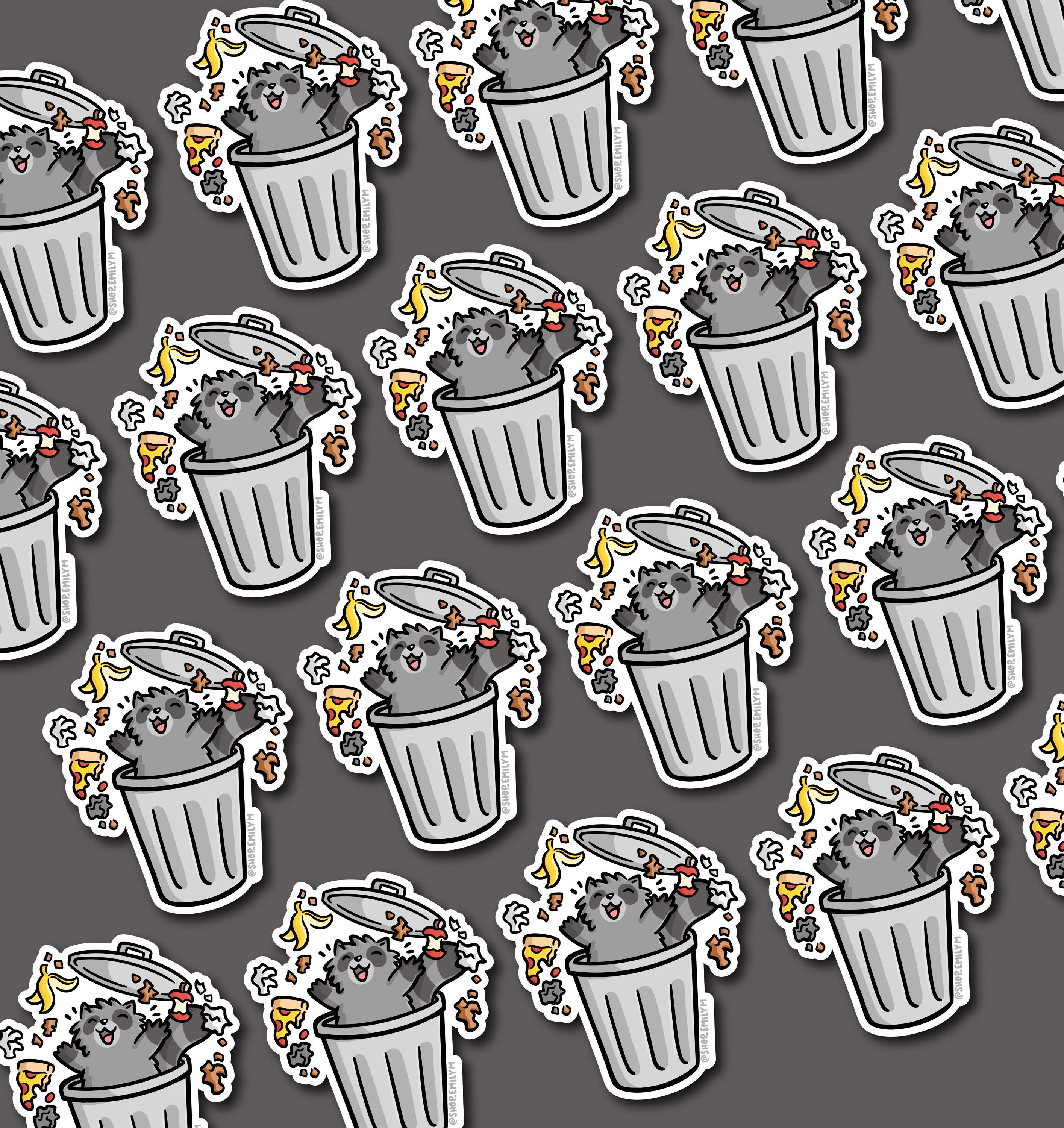 Trash Raccoon Magnet