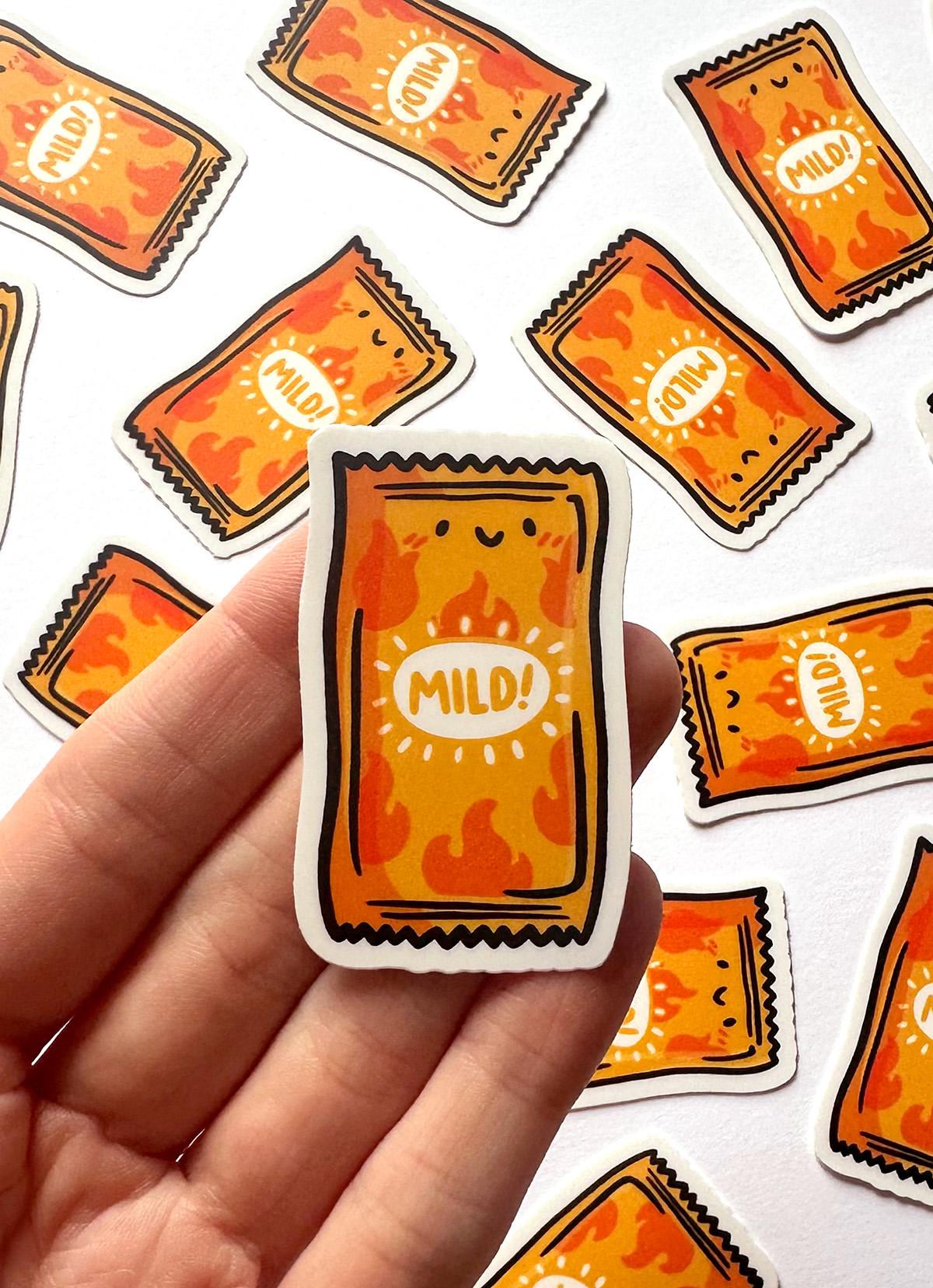 Taco Sauce Mini Sticker (Mild)