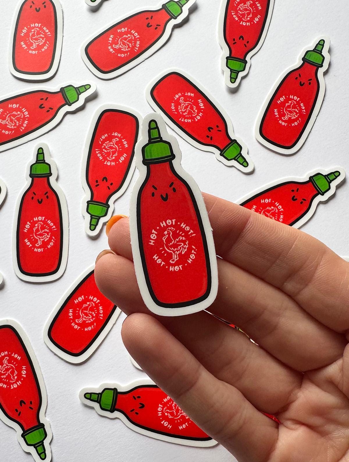 Sriracha Mini Sticker