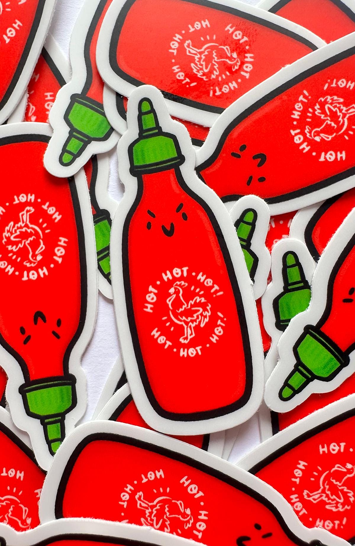 Sriracha Mini Sticker