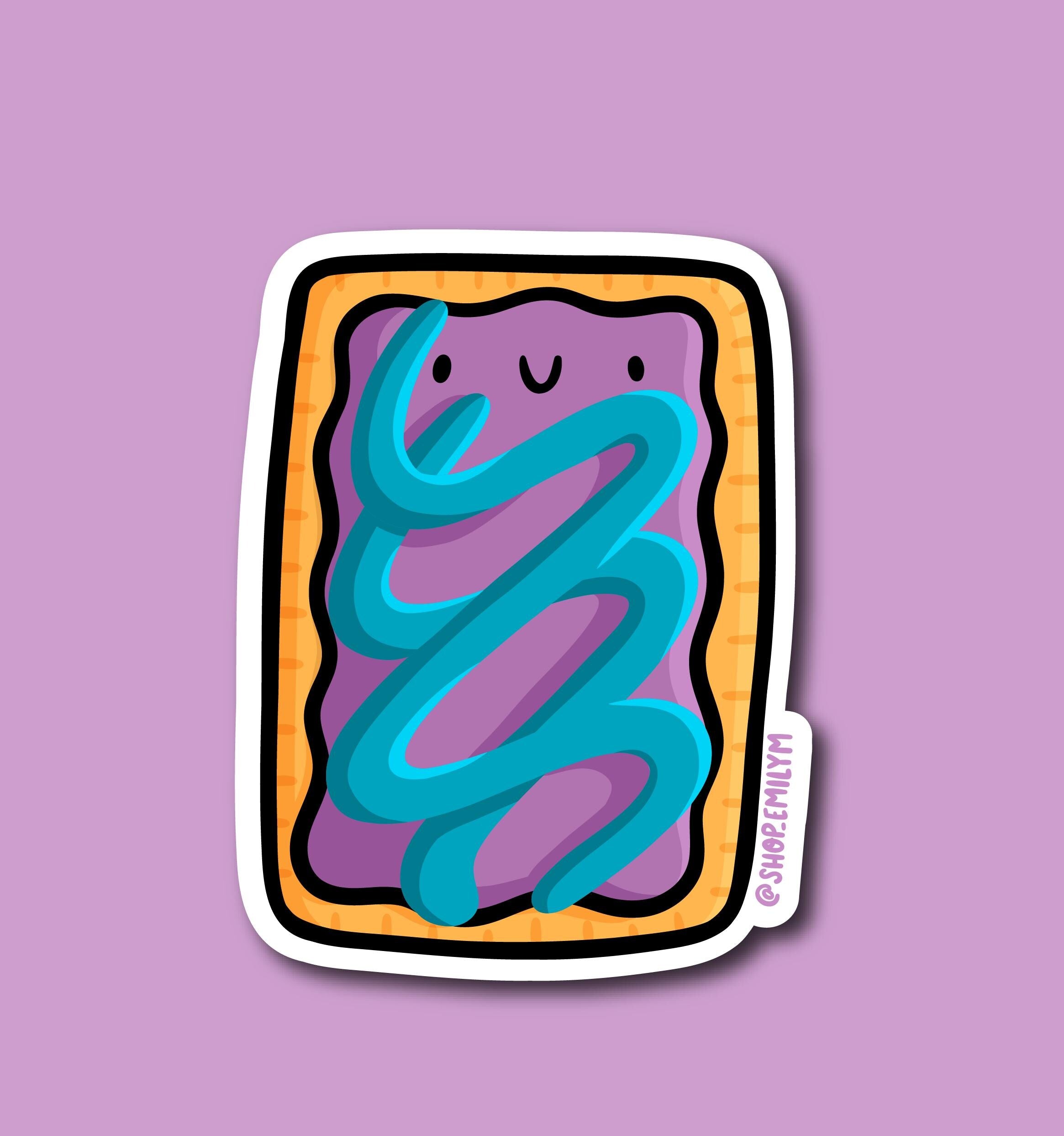 Wildberry Toaster Pastry Sticker