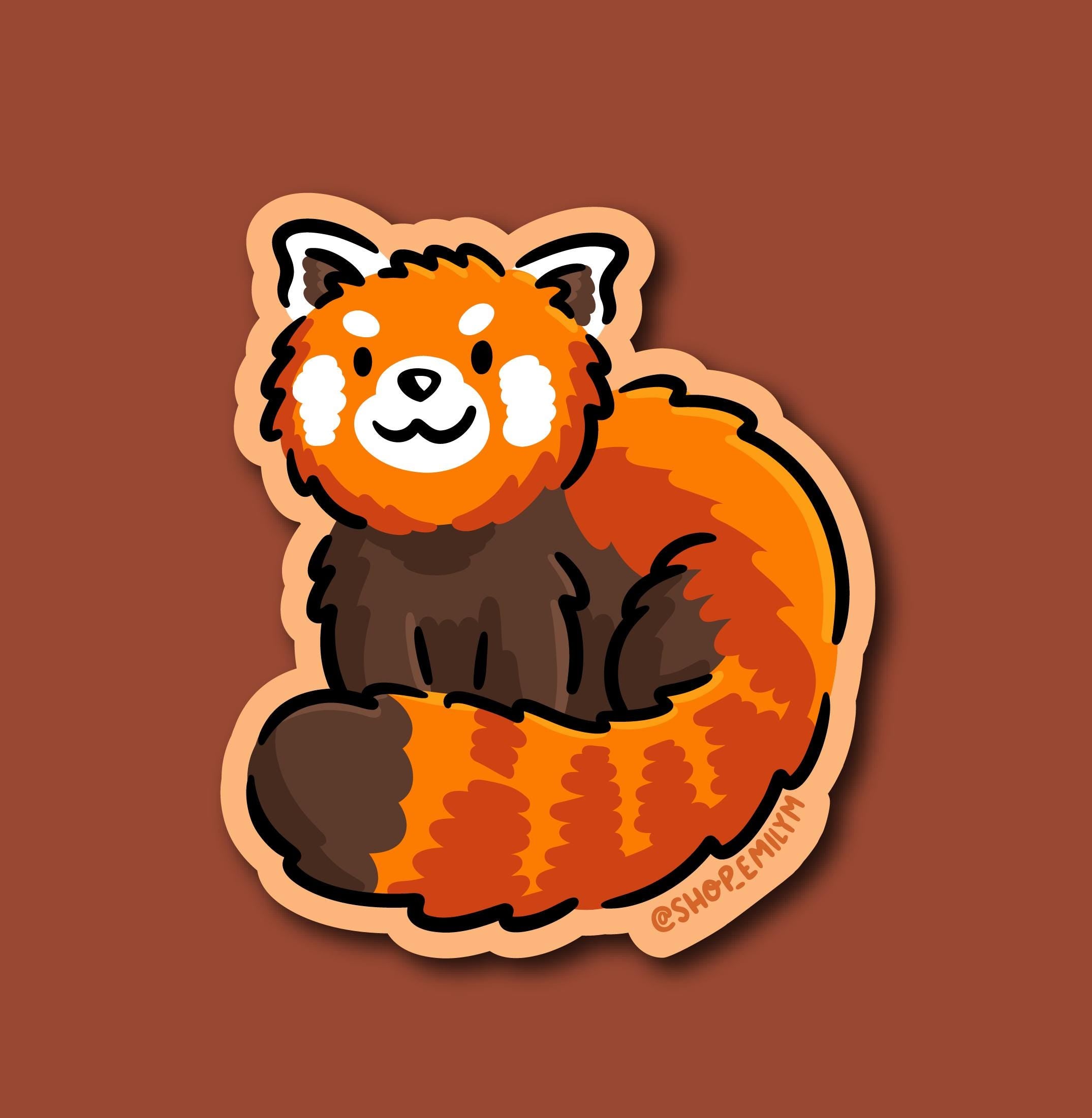 Red Panda Sticker
