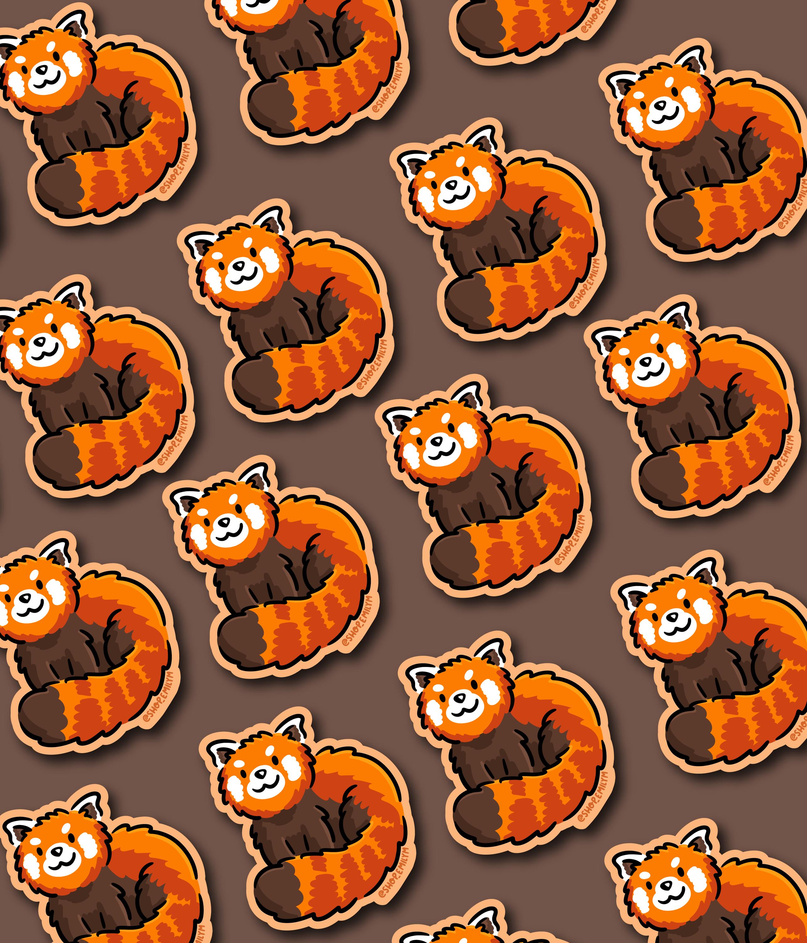 Red Panda Sticker