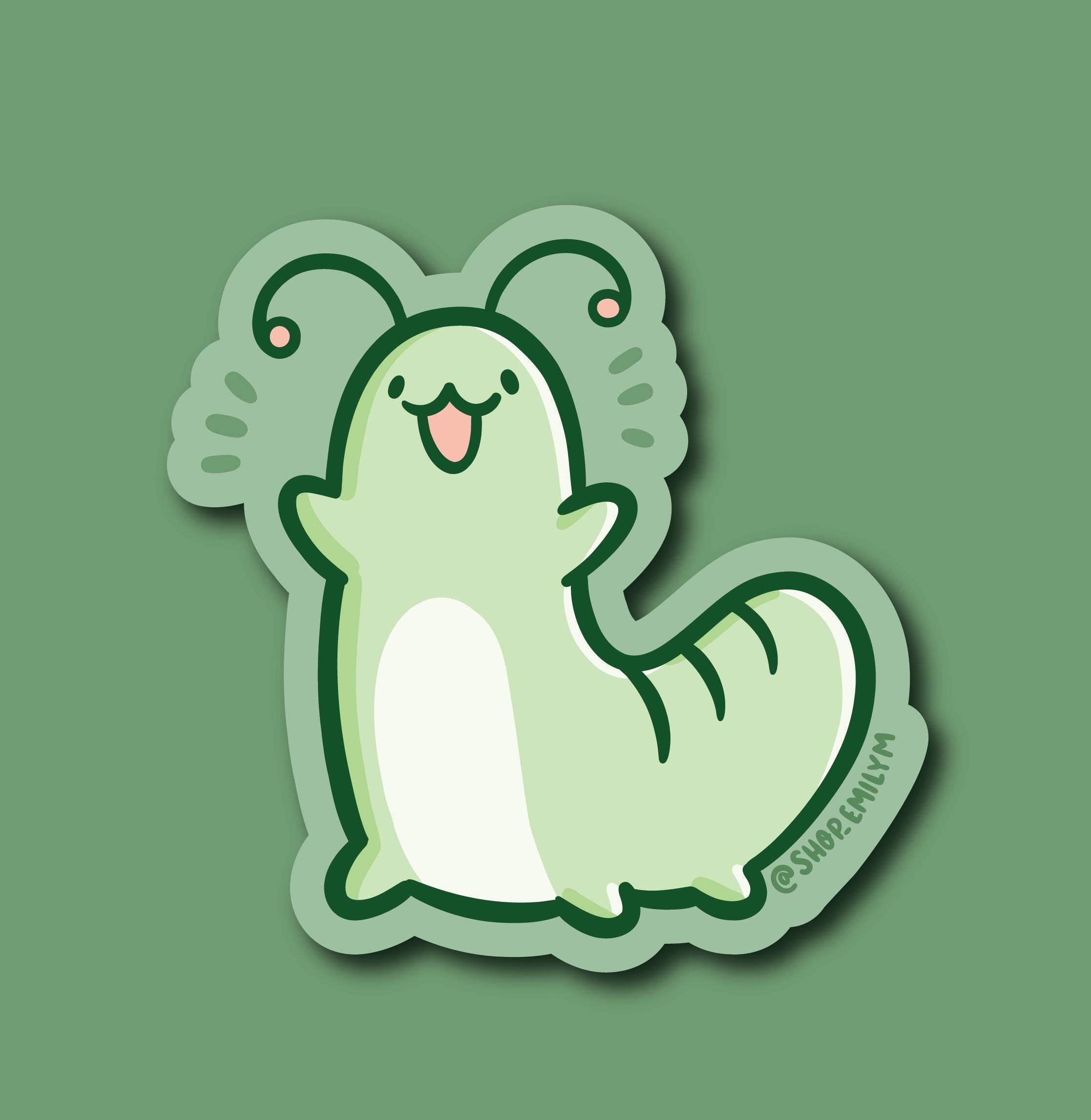 Caterpillar Sticker