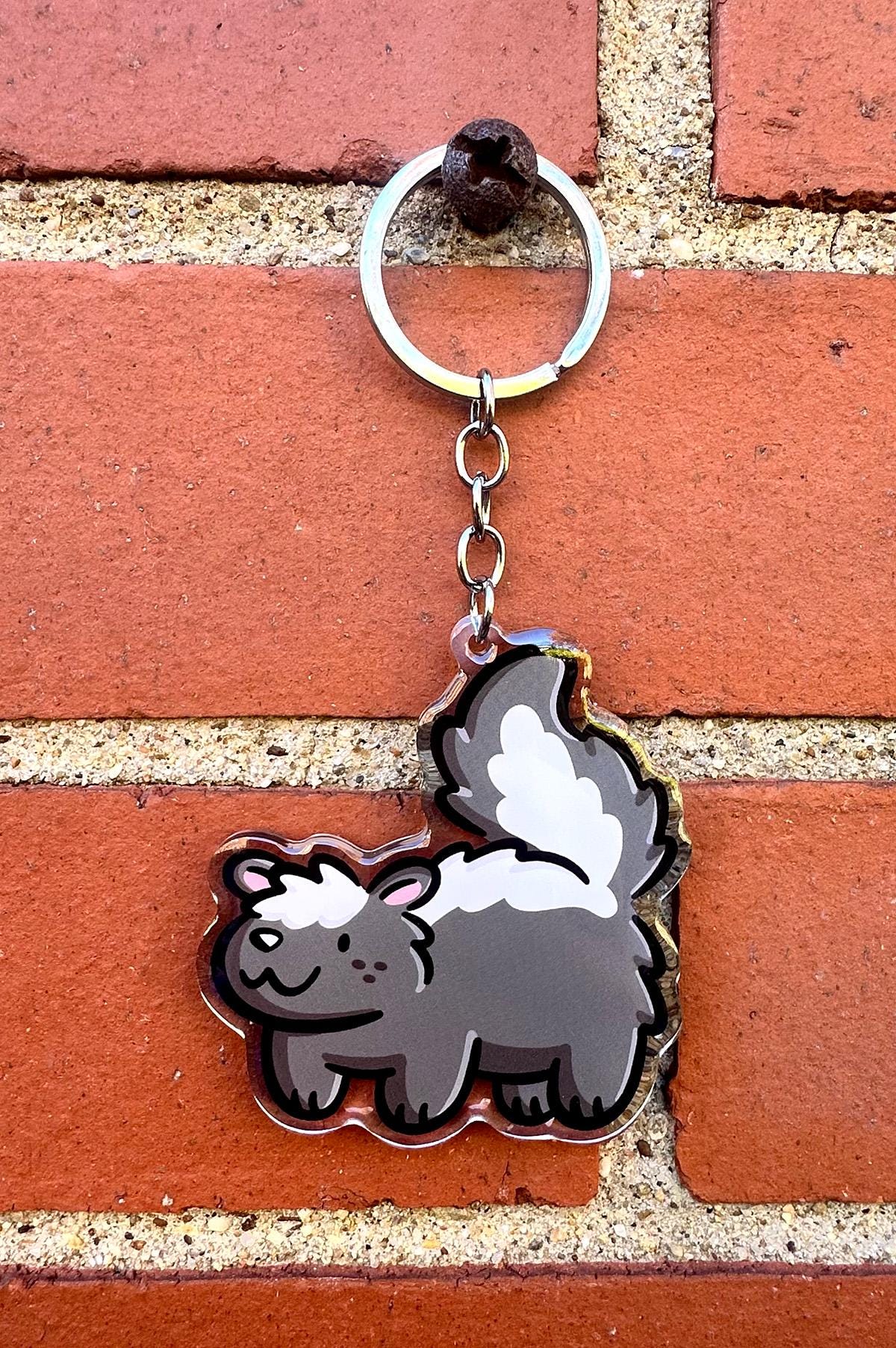 Skunk Keychain